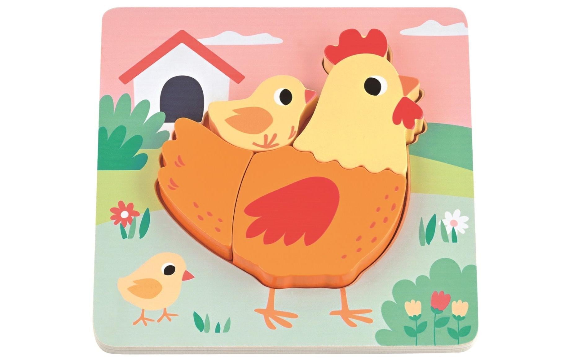 Spielba Puzzle »mit 4 Tieren«