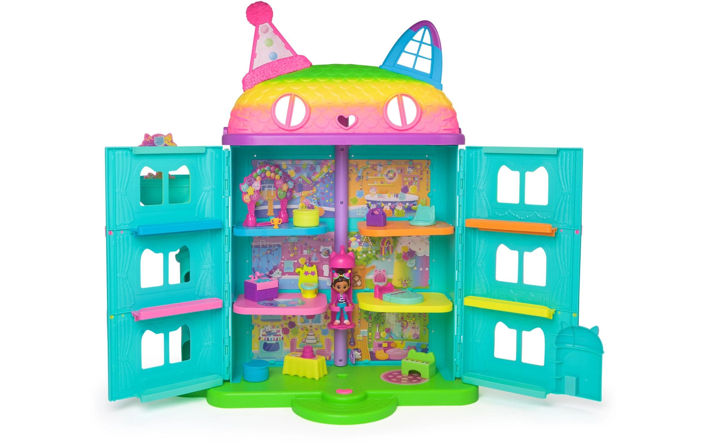 Spielwelt »Spinmaster Gabby's Dollhouse Purrfect Puppenhaus Celebration«