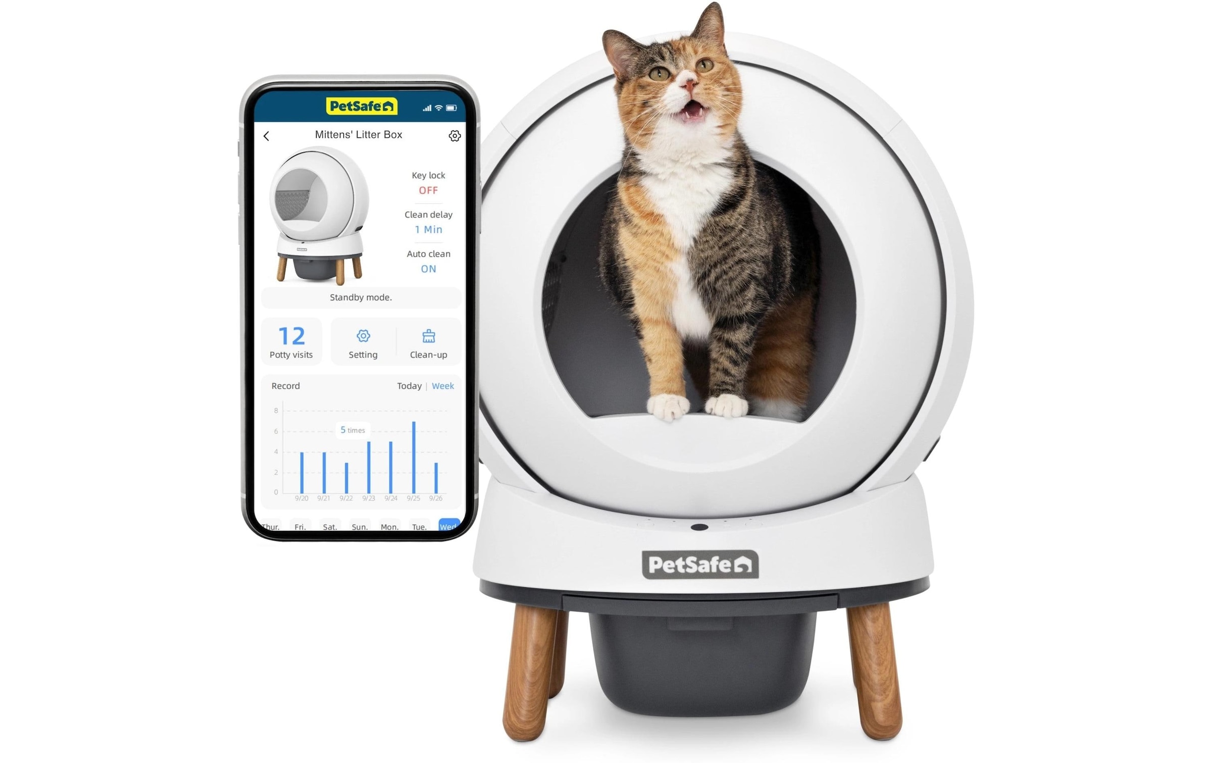 PetSafe Katzentoilette »ScoopFree SmartSpin«