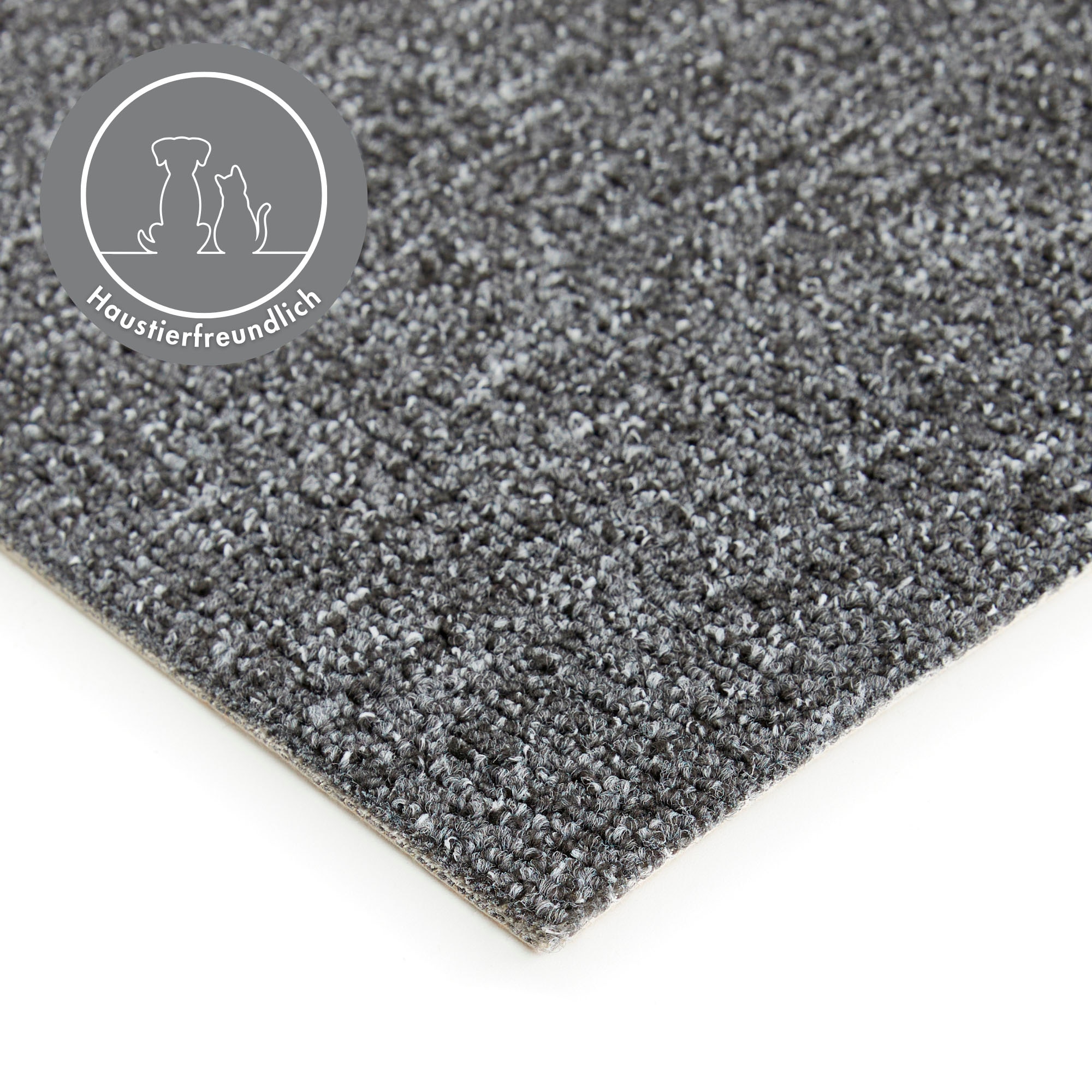 Andiamo Moquette »Luton, Feinschlinge, Gesamthöhe 6 mm, Made in Netherlands« Rectangulaire meliert, Breite 400 cm oder 500 cm, strapazierfähig & pflegeleicht