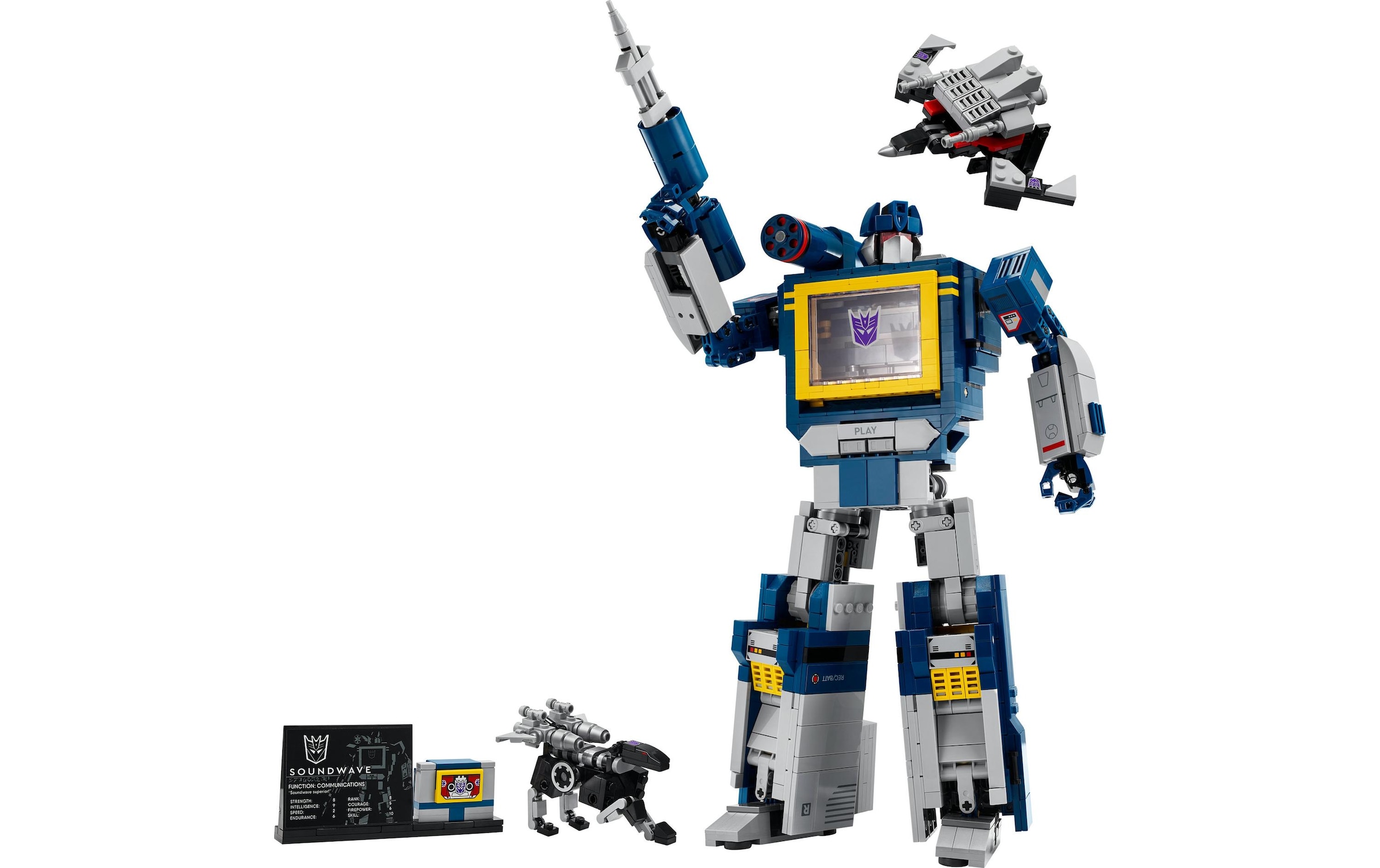 LEGO® Pions de construction »Icons Transformers: Soundwave 10358«