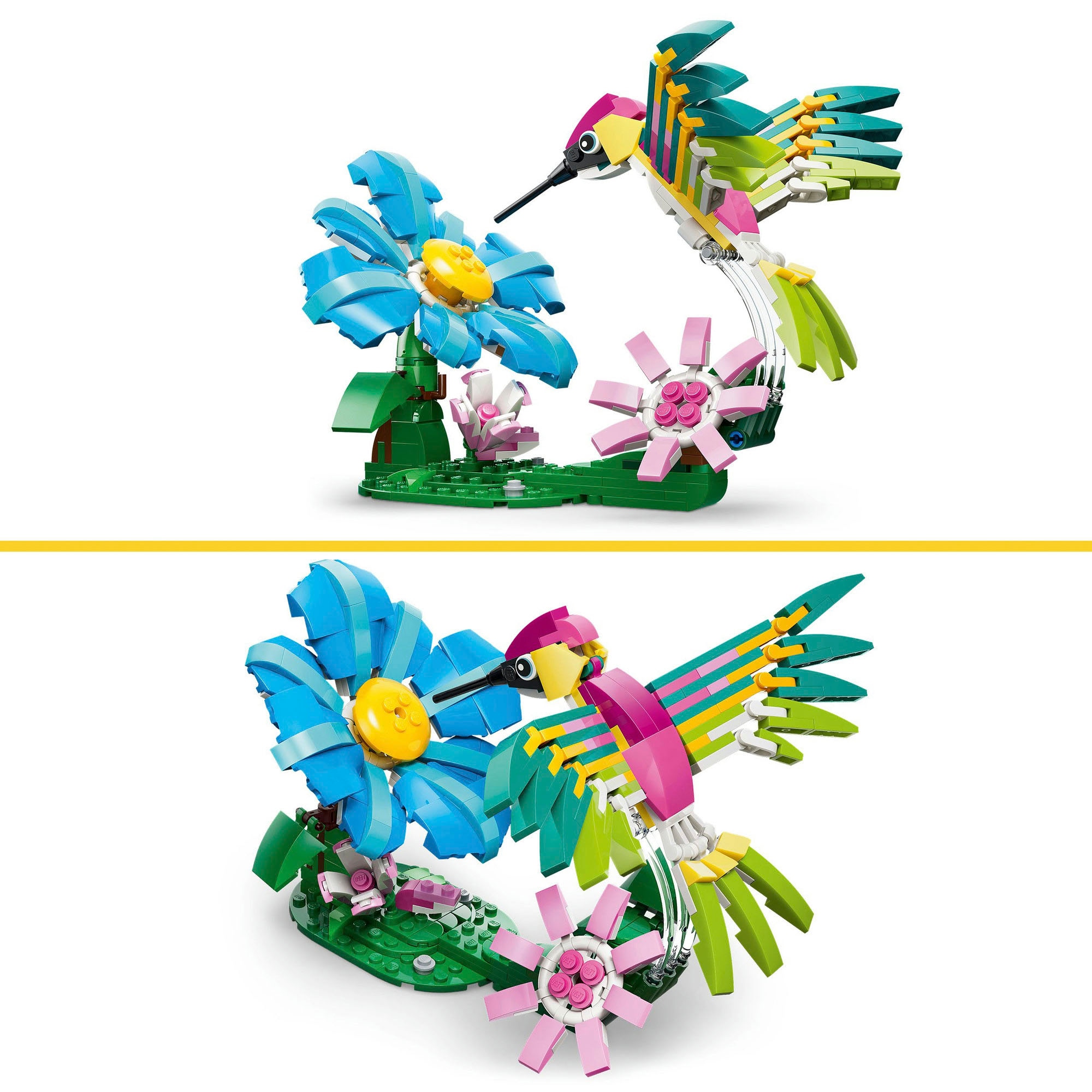 LEGO® Pions de construction »Wilde Tiere: Bunter Kolibri (31384), LEGO Creator« Made in Europe
