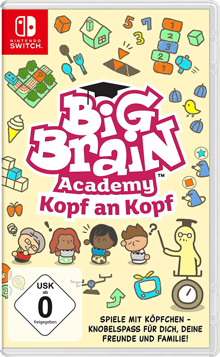 Image of Nintendo Switch Spielesoftware "Big Brain Academy: Kopf an Kopf" Nintendo Switch