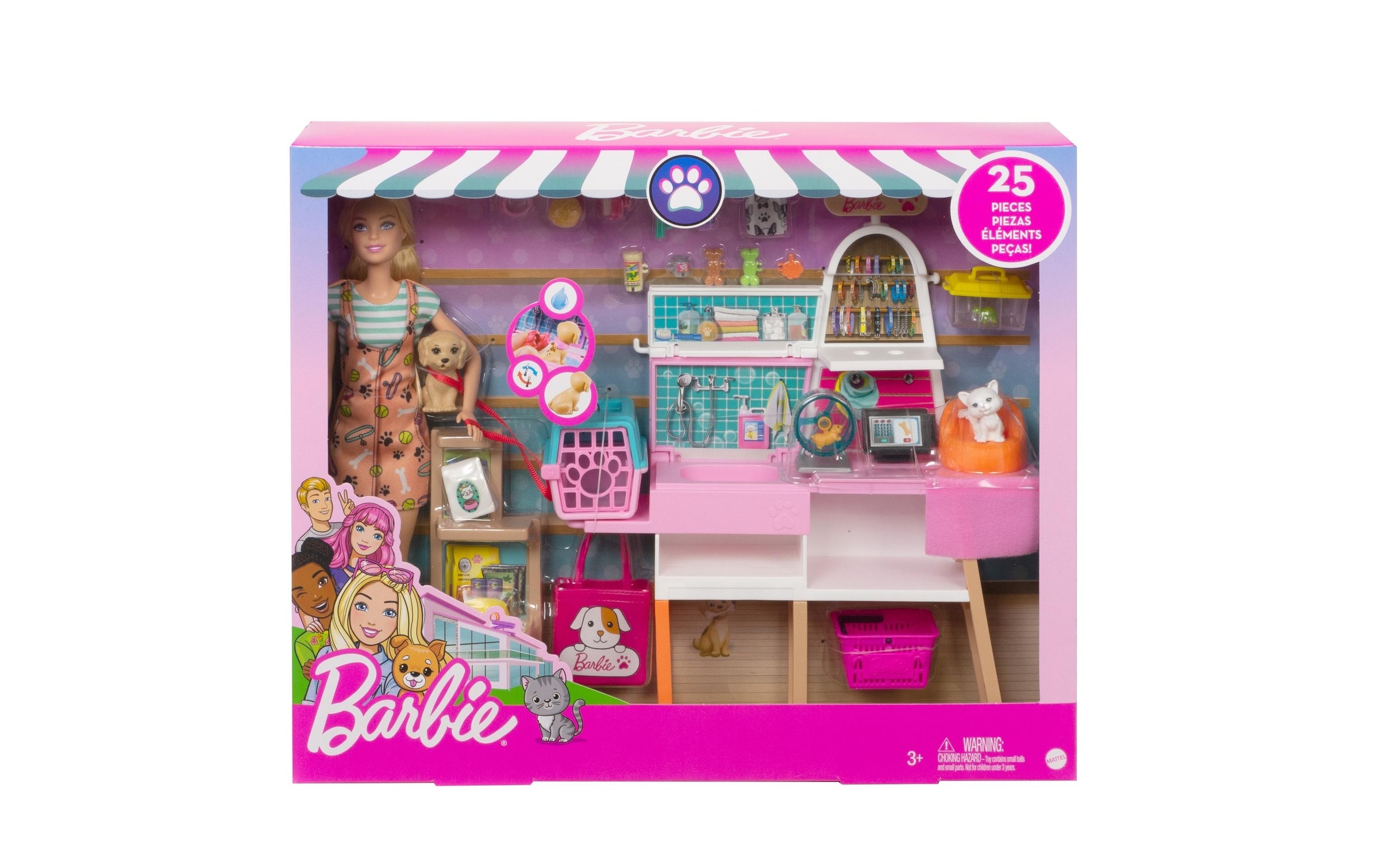 Barbie Spielwelt »Haustiersalon«
