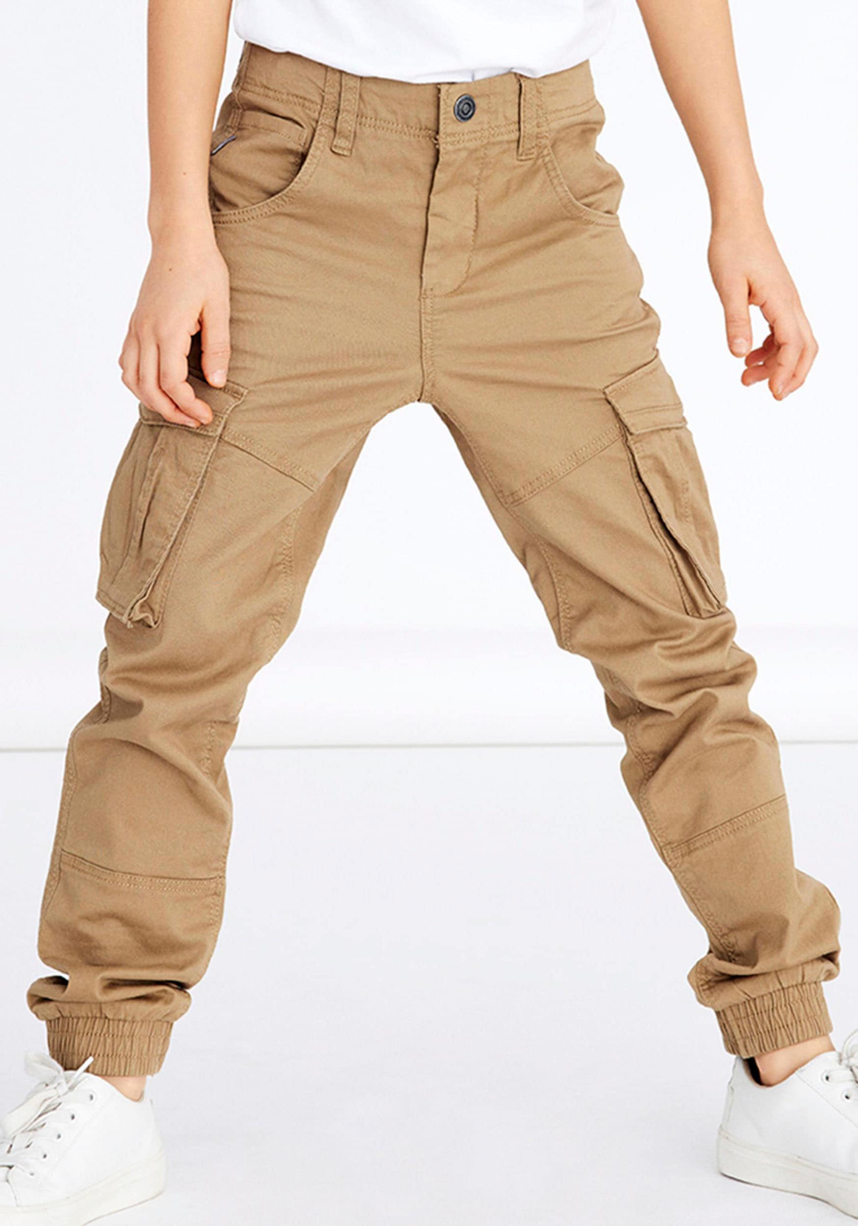 Chinohose »NKMRYAN CARGO R TWI PANT 2222-BA NOOS«