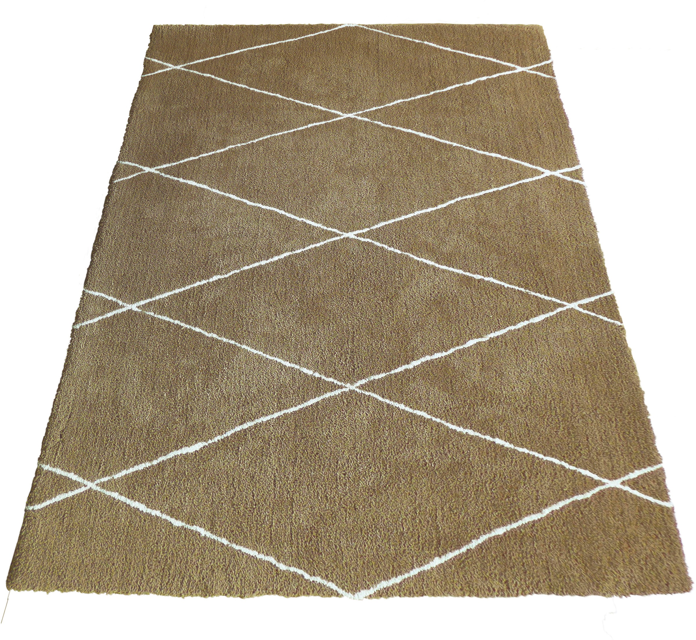 Image of COUCH♥ Teppich »Rautie«, rechteckig, 20 mm Höhe, Berber-Optik, mit Fransen bei Ackermann Versand Schweiz
