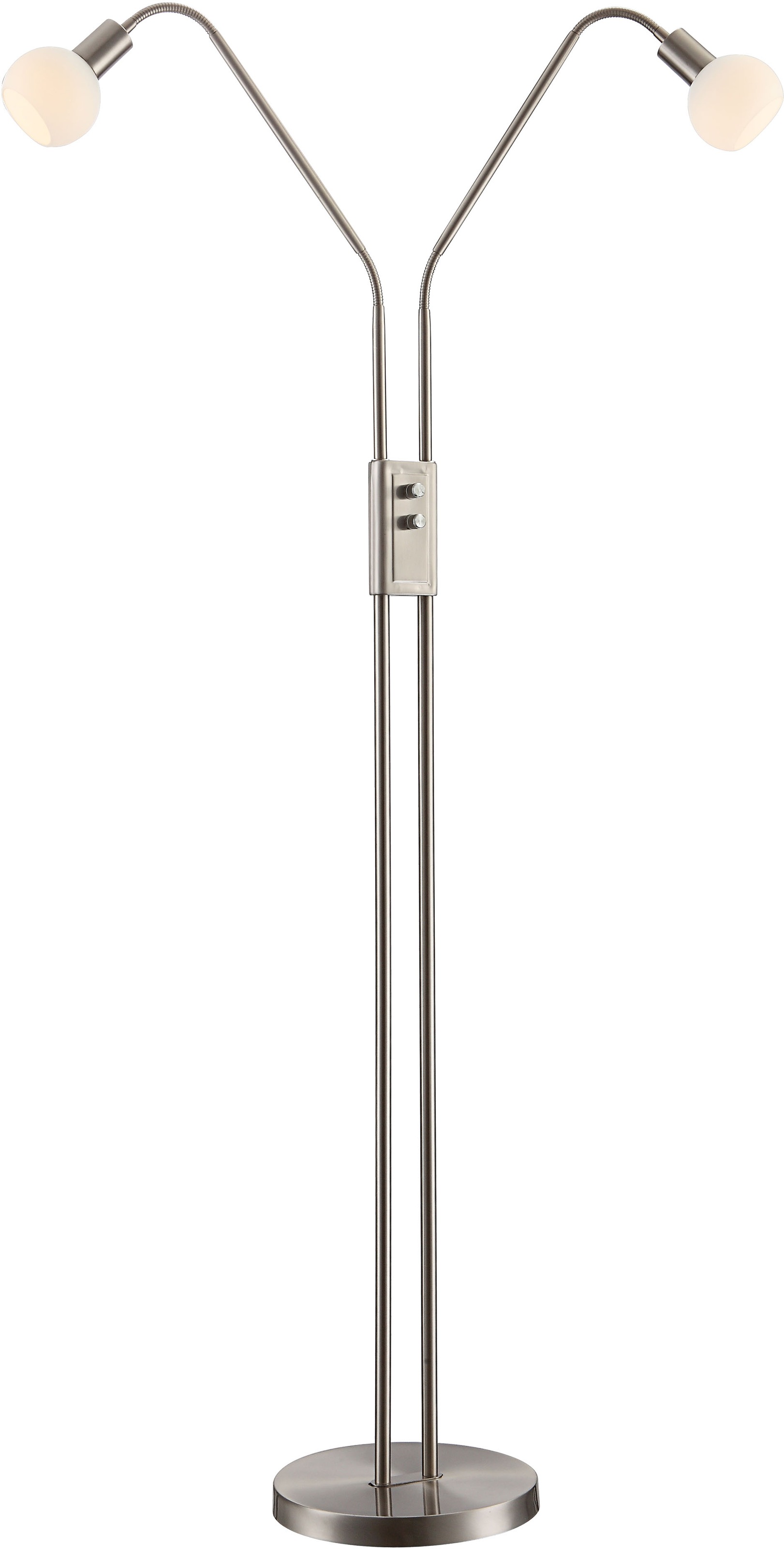 Image of ACTION by WOFI LED Stehlampe »Standleuchte Nois 2flg«, LED-Modul, 1 St., Warmweiss, 2-armig bei Ackermann Versand Schweiz