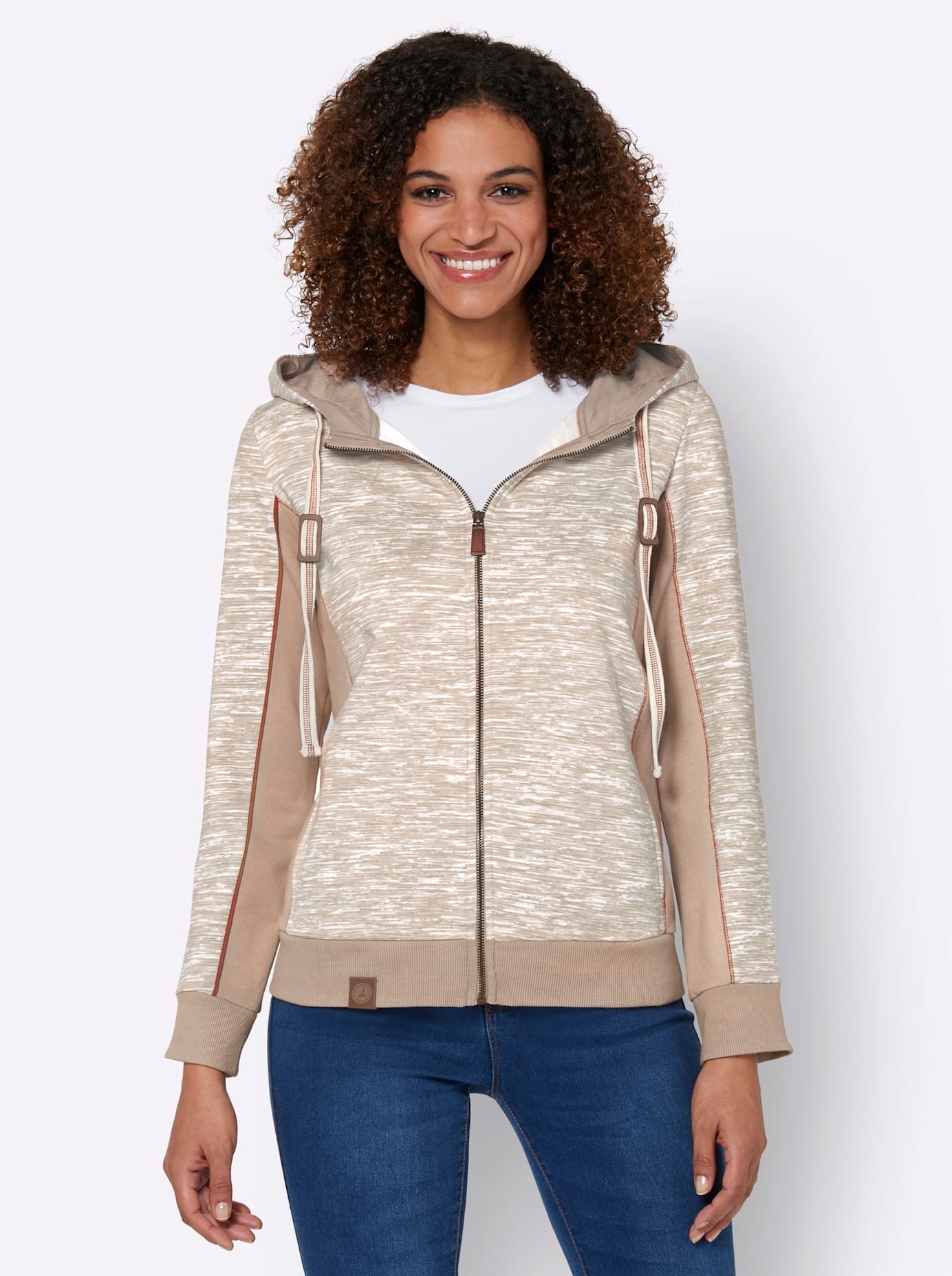 Casual Looks Shirtjacke »Sweatjacke«