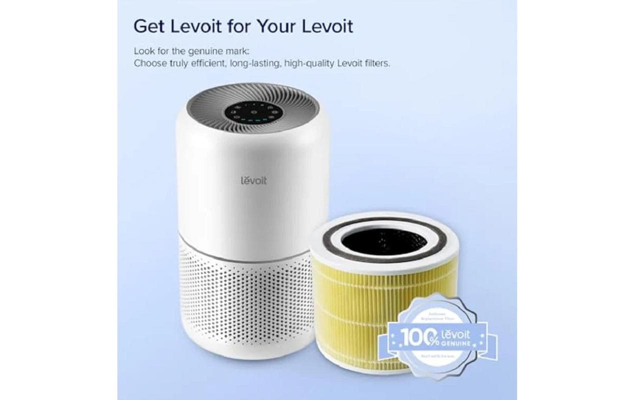 Levoit Ersatzfilter »3-Stufen-Filter« 3-Stufen-Filter, für Haustierbesitzer, Raucher, Allergiker