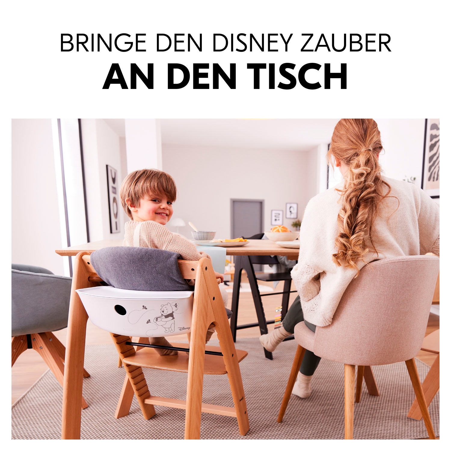 Hauck Aufbewahrungsbox »Highchair Box S, Disney Pooh White« für Hochstühle