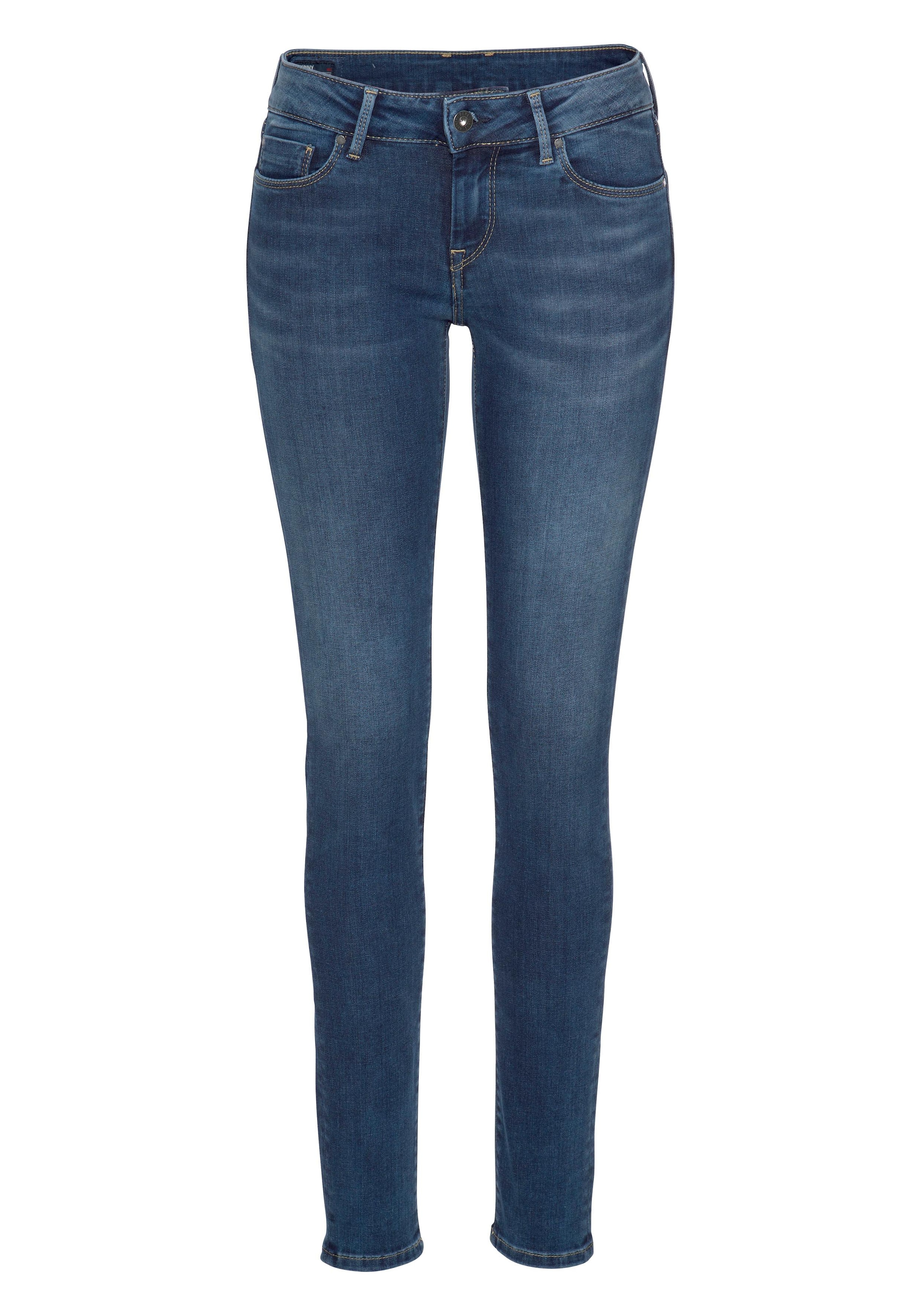 Pepe Jeans Skinny-fit-Jeans »SOHO«, im 5-Pocket-Stil mit 1-Knopf Bund und Stretch-Anteil