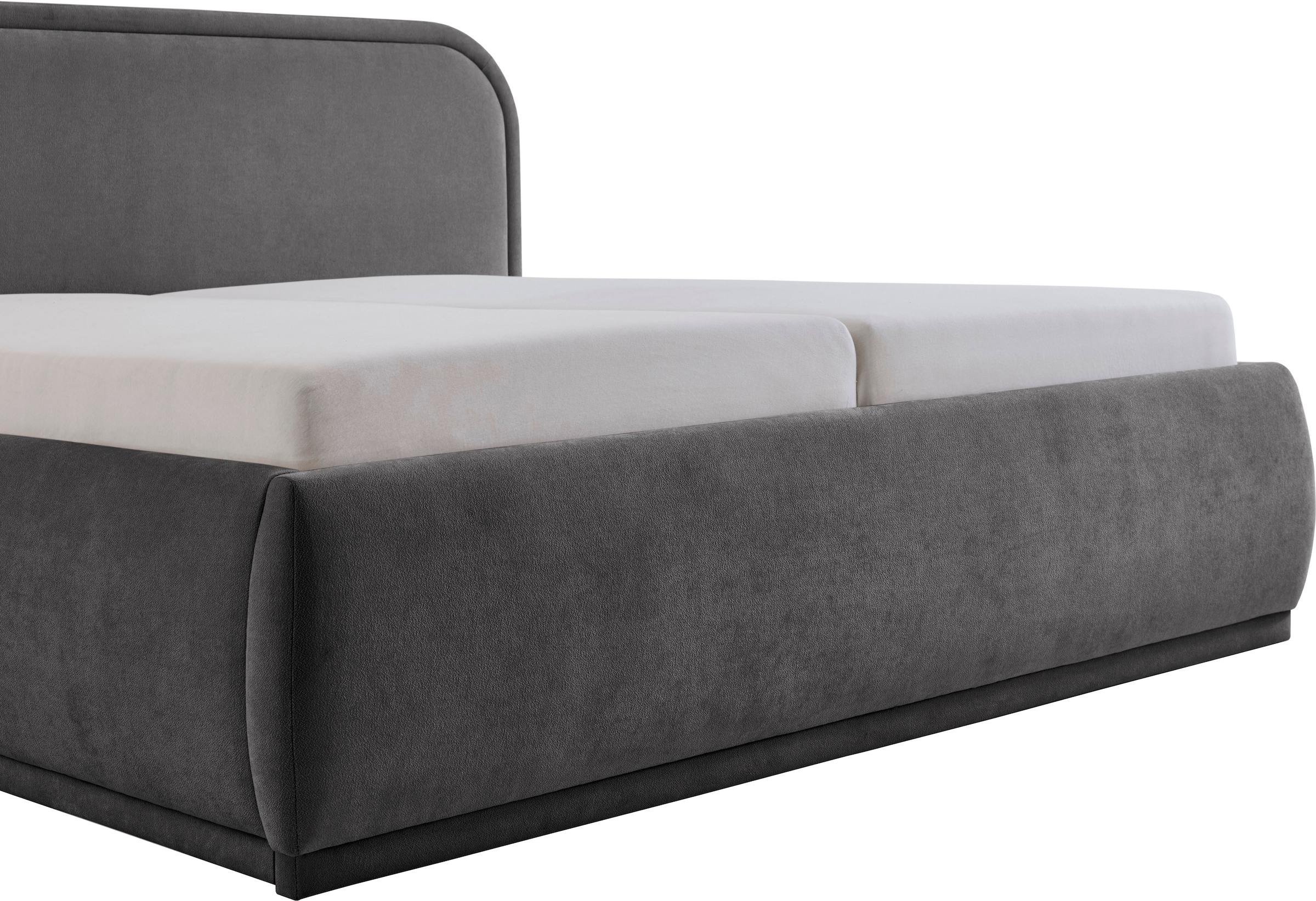 meise.möbel Lit rembourré »SOMA erhältlich in den Breiten 160 & 180cm, wahlweise mit Bettkasten« disponible en plusieurs couleurs