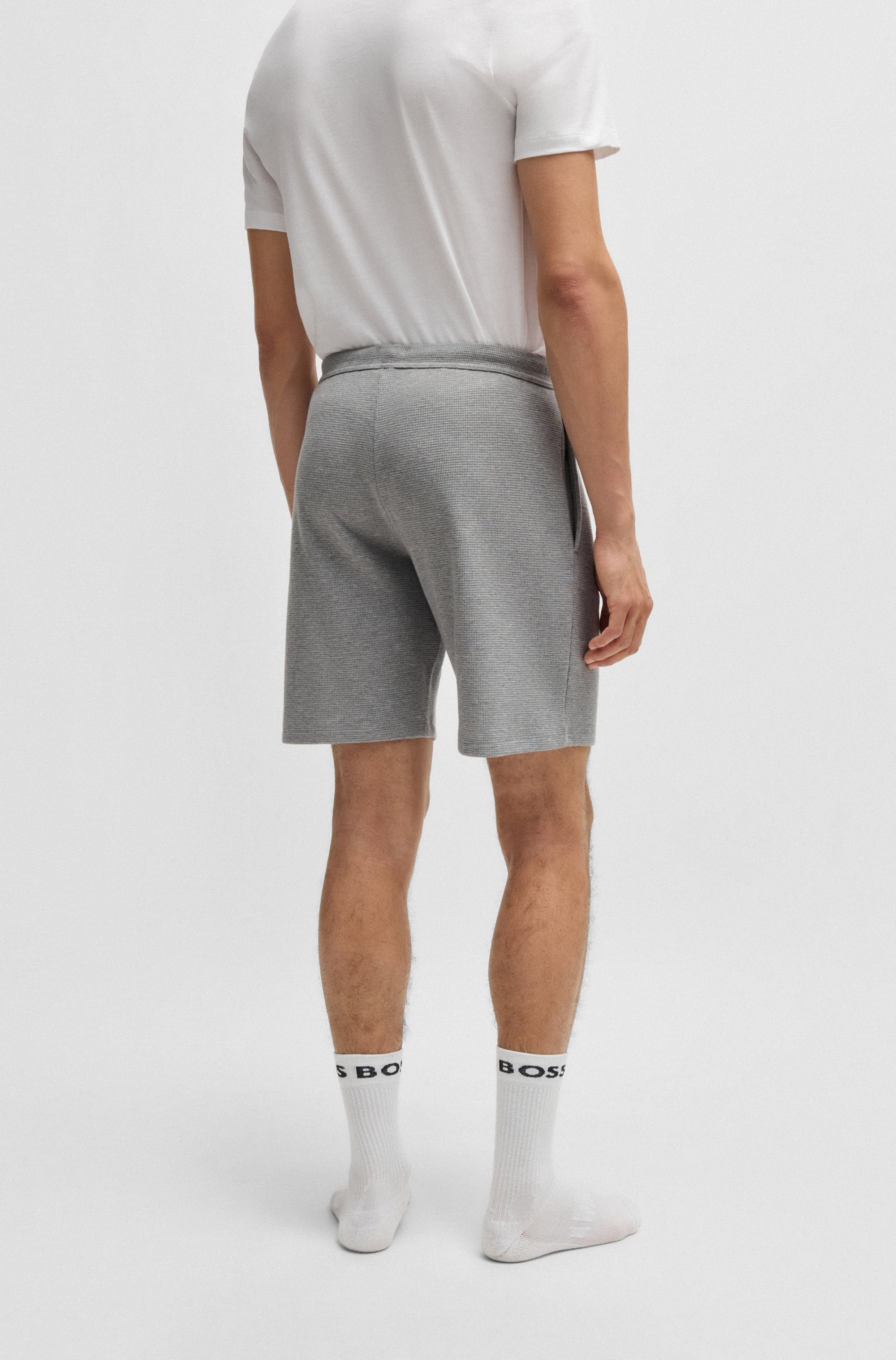 BOSS Shorts de pyjama »Waffle Shorts«