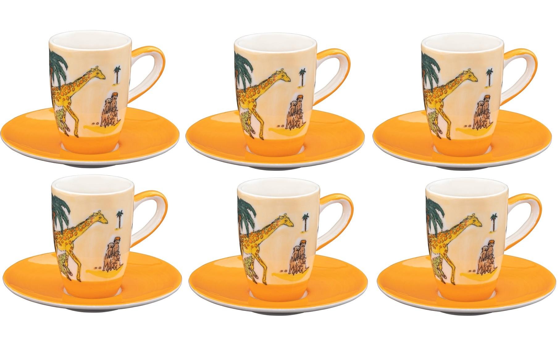 Image of Mila Espressotasse »Afrika-Hideaway«, (6 tlg.) bei Ackermann Versand Schweiz