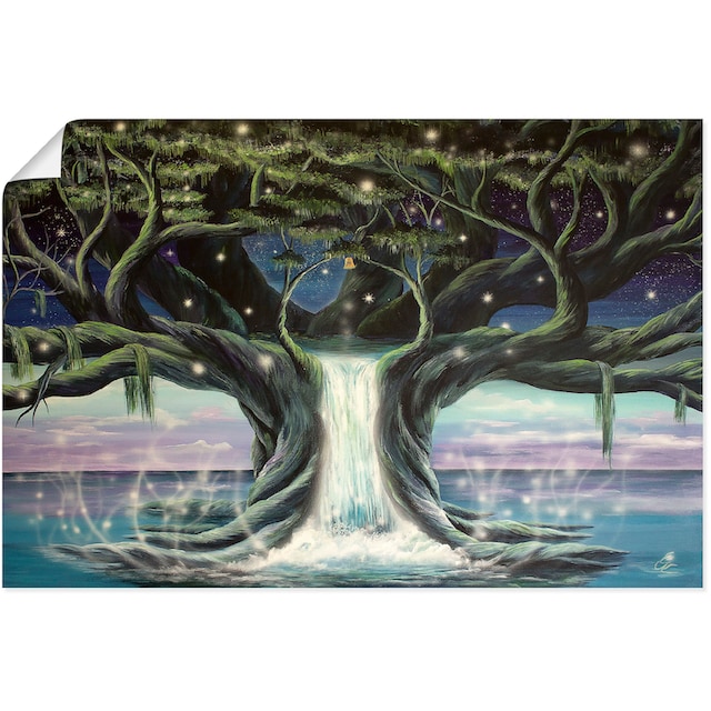 Artland Wandbild »Der Baum der Seelen«, Landschaften, (1 St.), als Alubild,  Leinwandbild, Wandaufkleber oder Poster in versch. Grössen acheter  confortablement