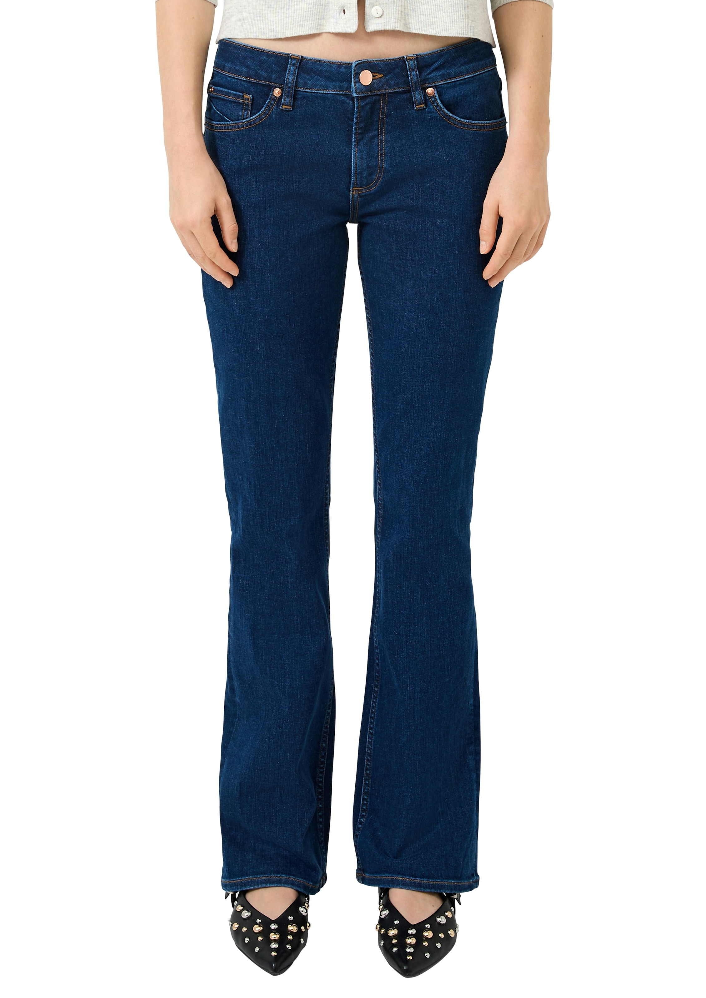 Image of QS Schlagjeans mit Schlag und Stretch