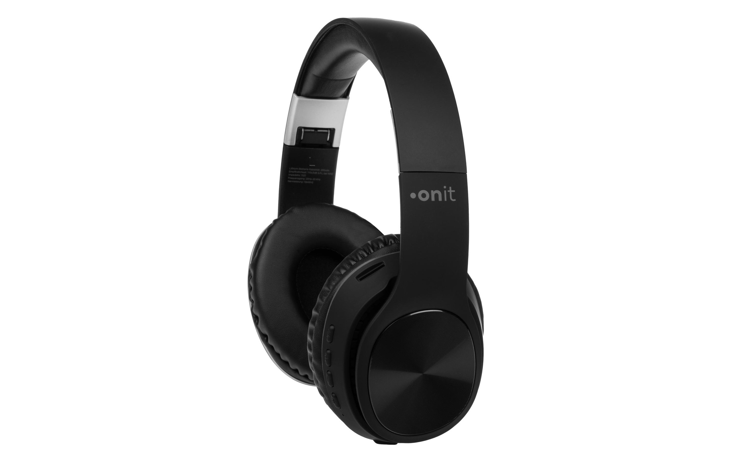 Image of onit Over-Ear-Kopfhörer "Pro Schwarz" Bluetooth