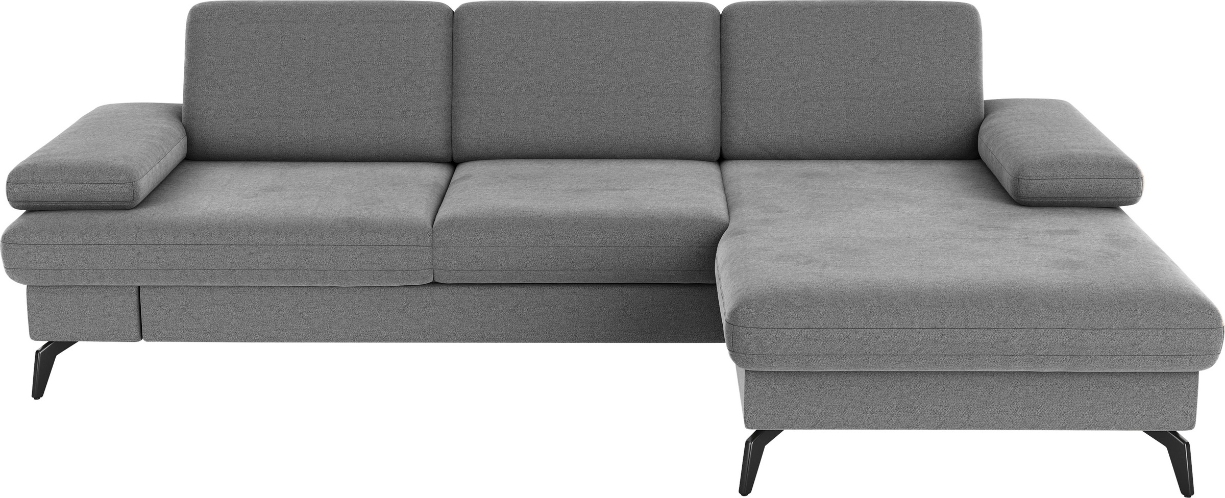 Image of sit&more Ecksofa "Morris L-Form, inkl. Sitztiefenverstellung" wahlweise mit Armteilverstellung, Bettfunktion & Bettkasten