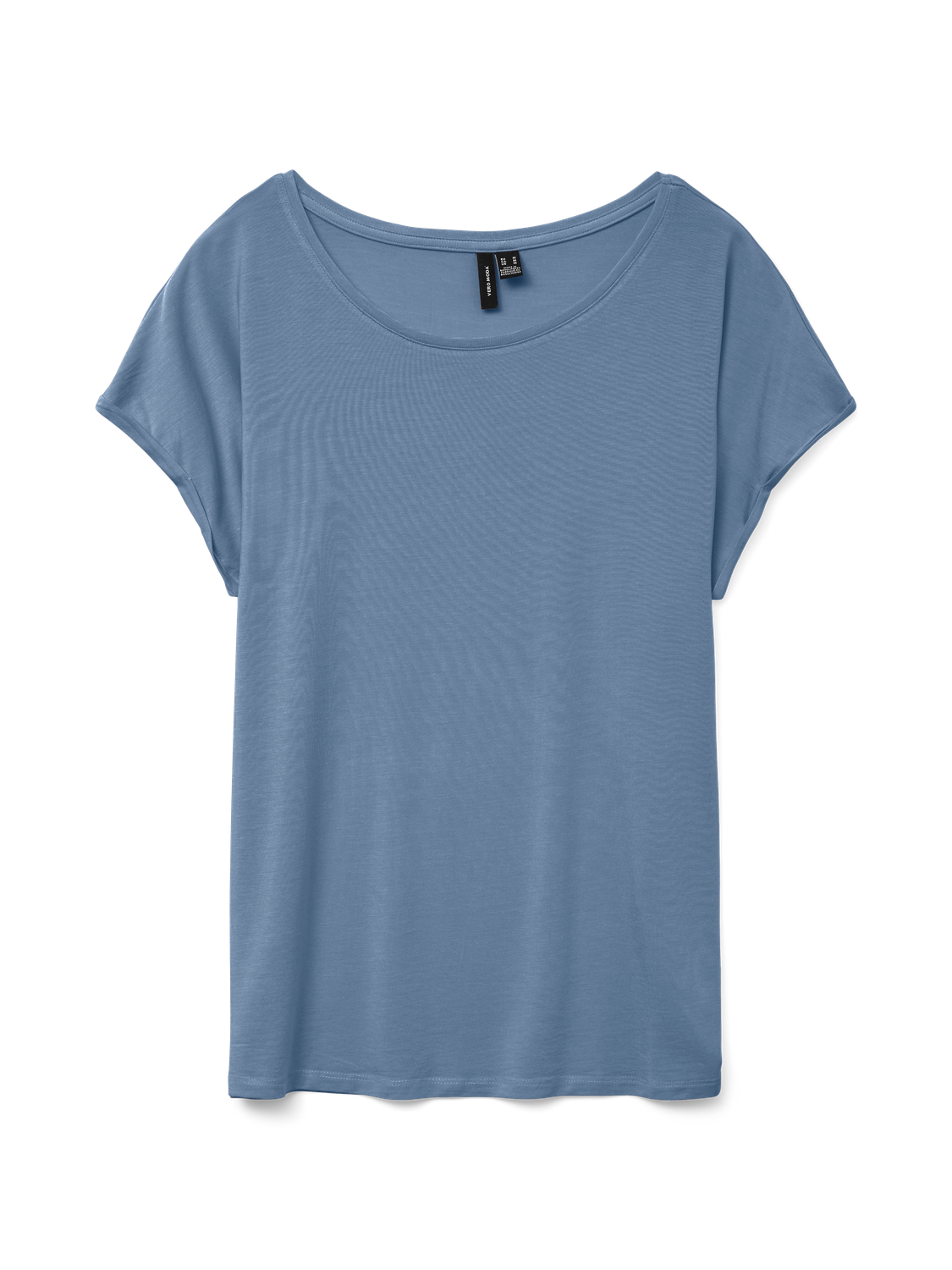Vero Moda T-shirt à manches courtes »VMAVA PLAIN SS TOP JRS NOOS« Materialmix, regular fit