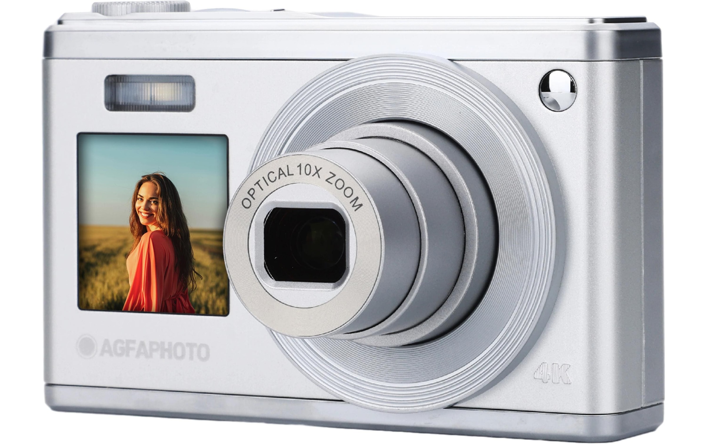 AGFA Kompaktkamera »Realishot DC9200 Grau«, 24 MP, 10 fachx opt. Zoom