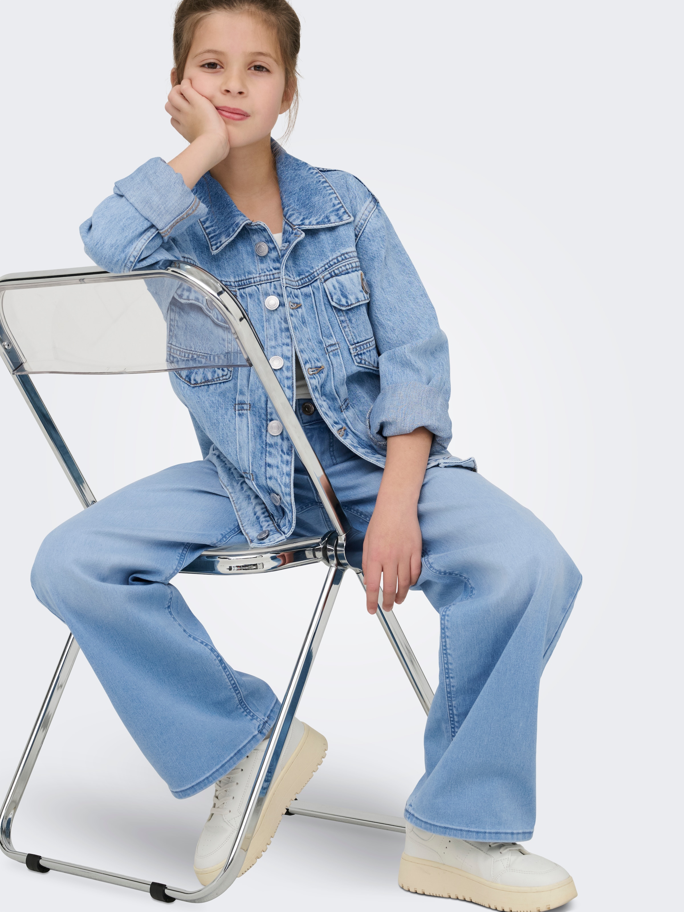 KIDS ONLY Jeans large »KOGSYLVIE CLEAN WIDE LEG LB DNM PIM NOOS«