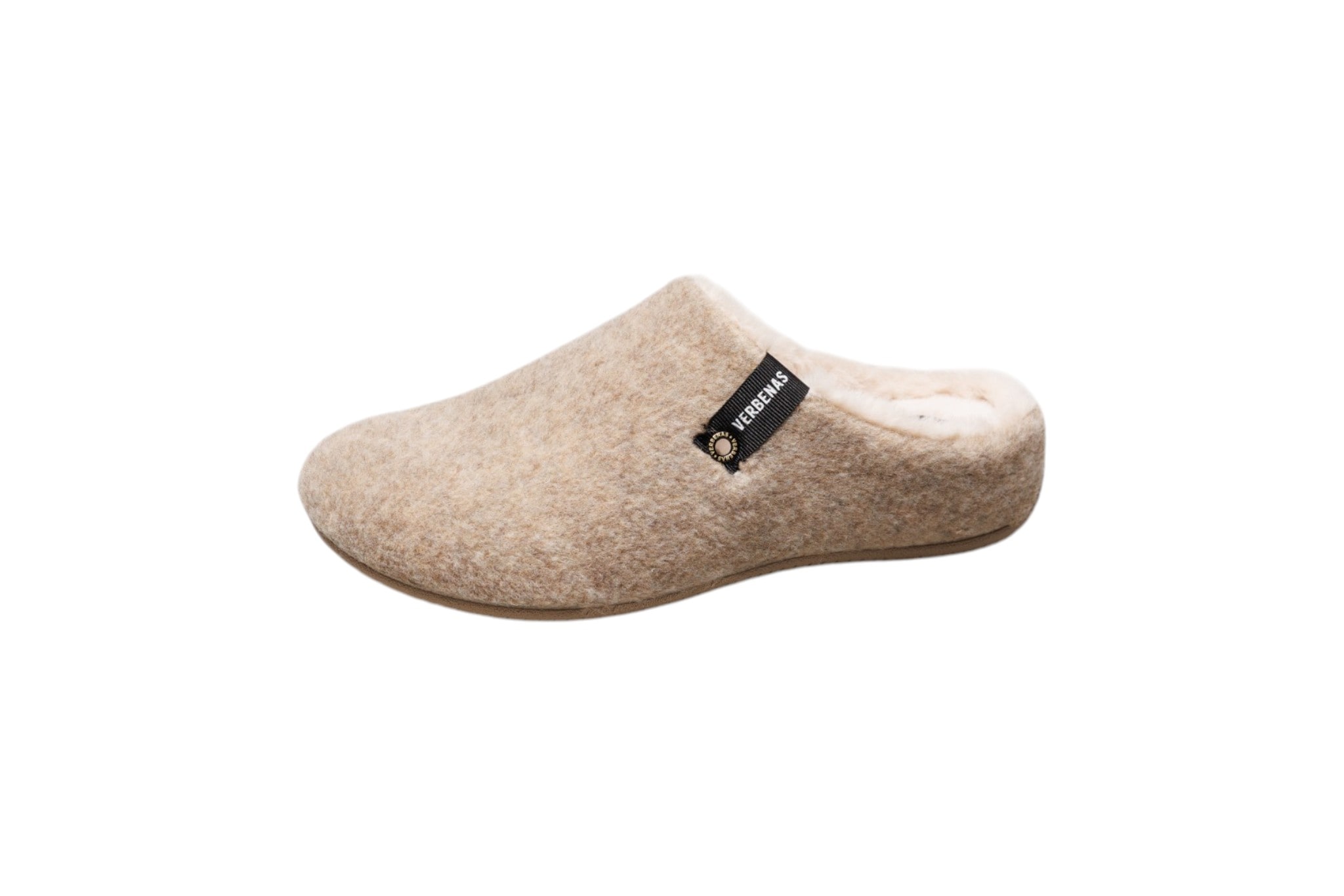 Image of VERBENAS Hausschuh "YORK PICOS PET TONE" Pantoffel, Slipper, Wohlfühlschuh mit Logo-Schriftzug