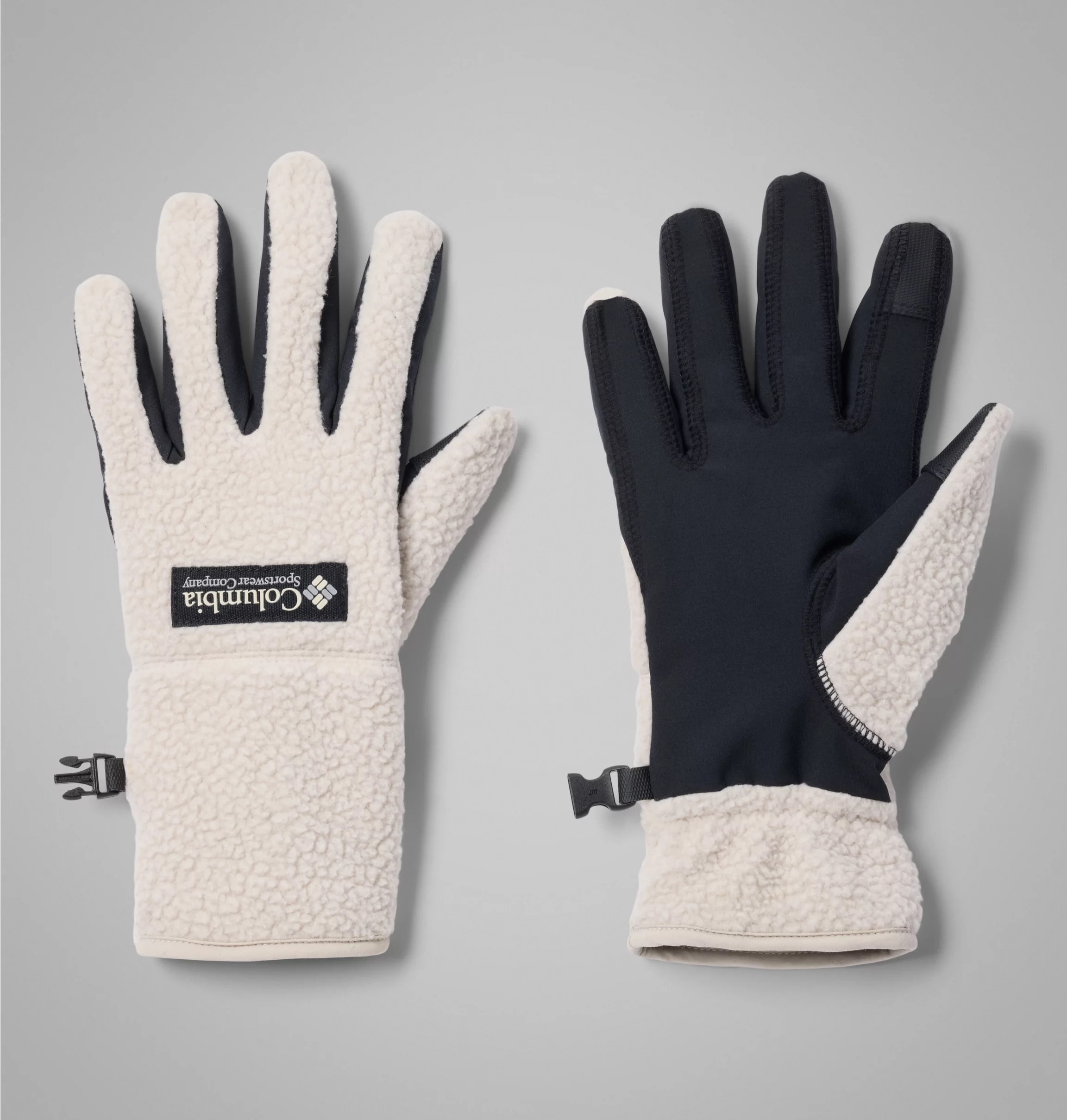 Columbia Gants de peau »Helvetia II Sherpa Glove W« doigts compatibles écran tactile, déperlante