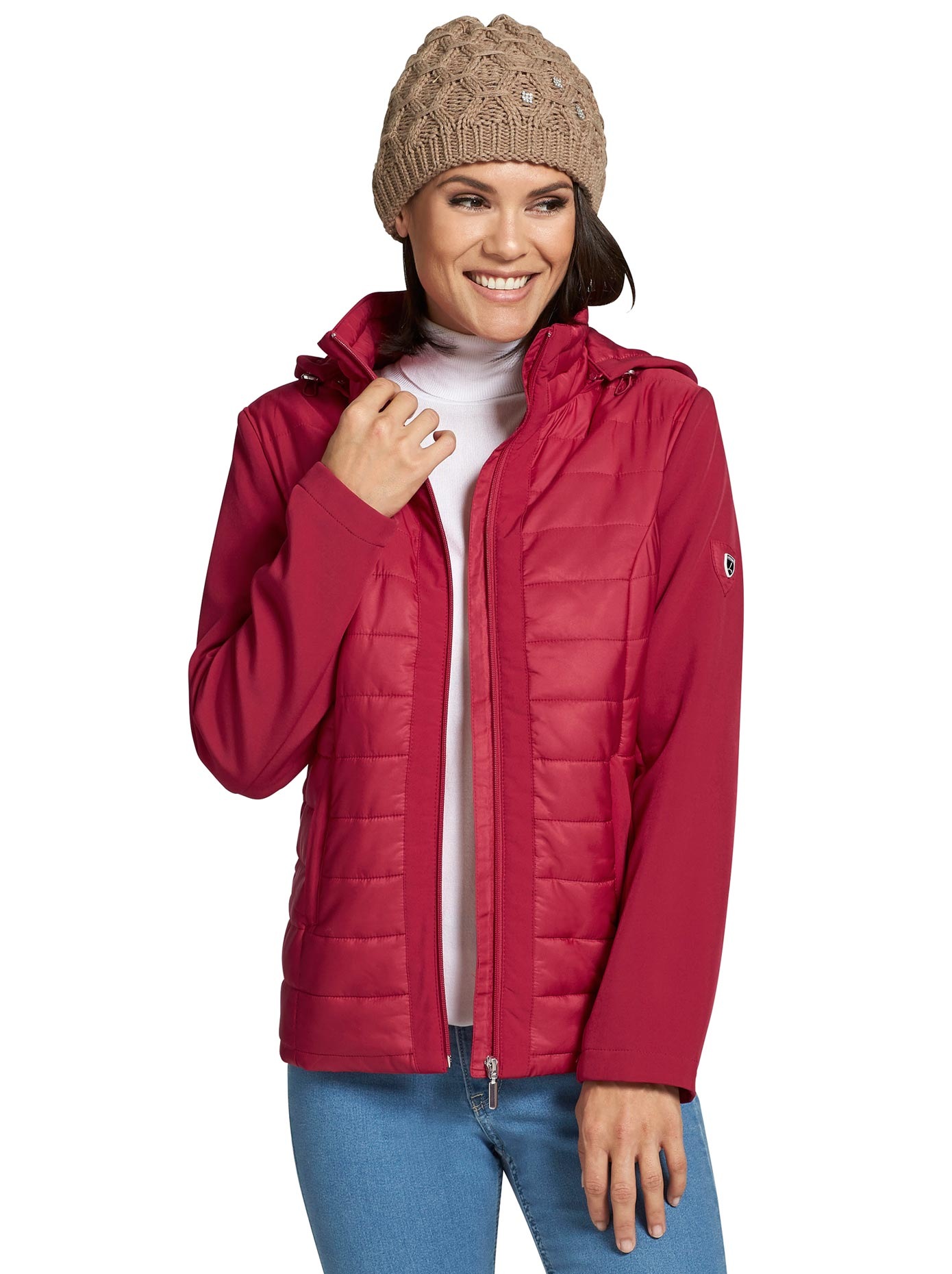 Jacke aus wattierter Stepp-Qualität