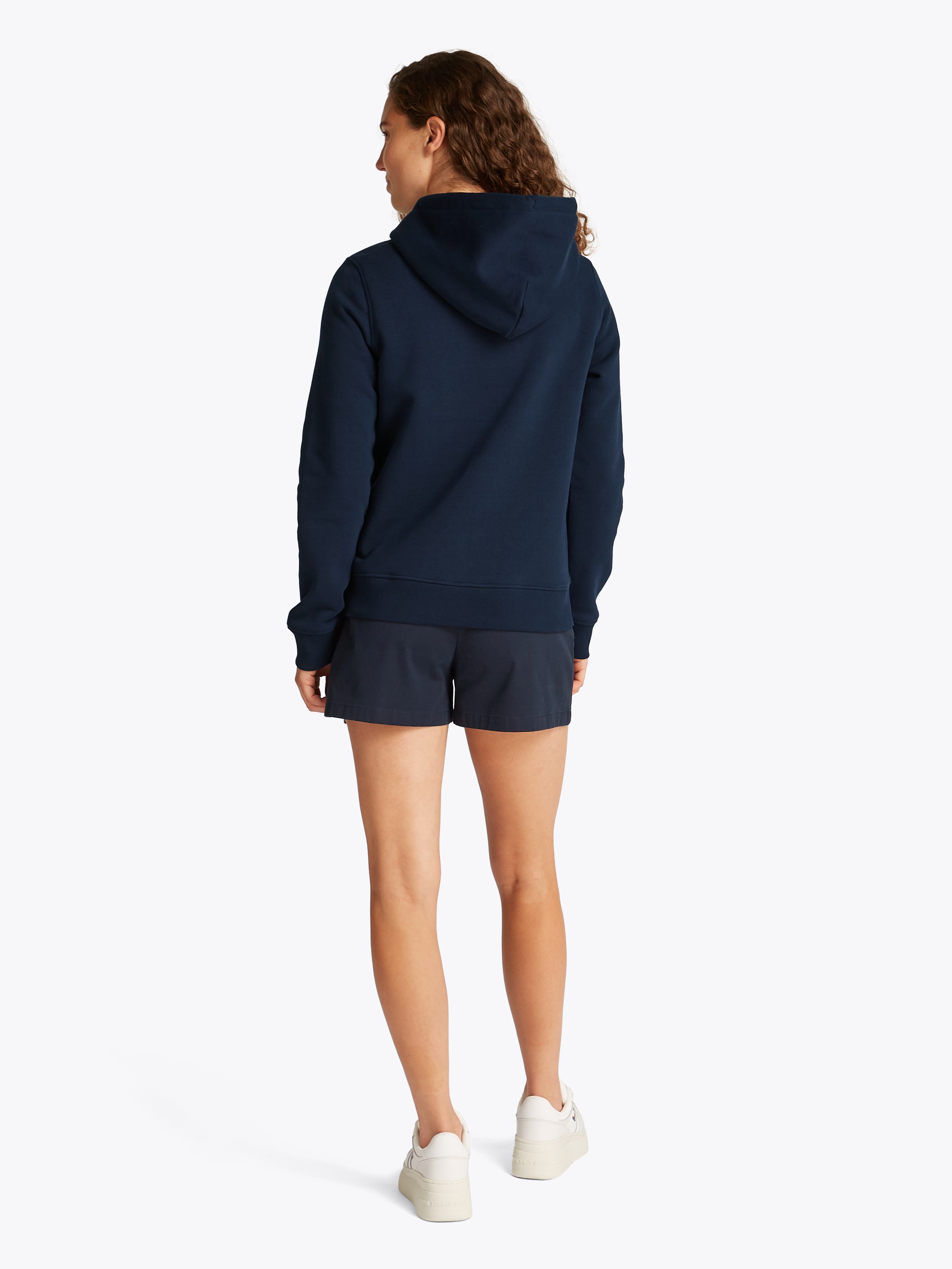 Tommy Jeans Curve Kapuzensweatshirt »TJW REG TONAL LINEAR HOODIE EXT«, in Grossen Grössen, Kapuze, Logostickerei