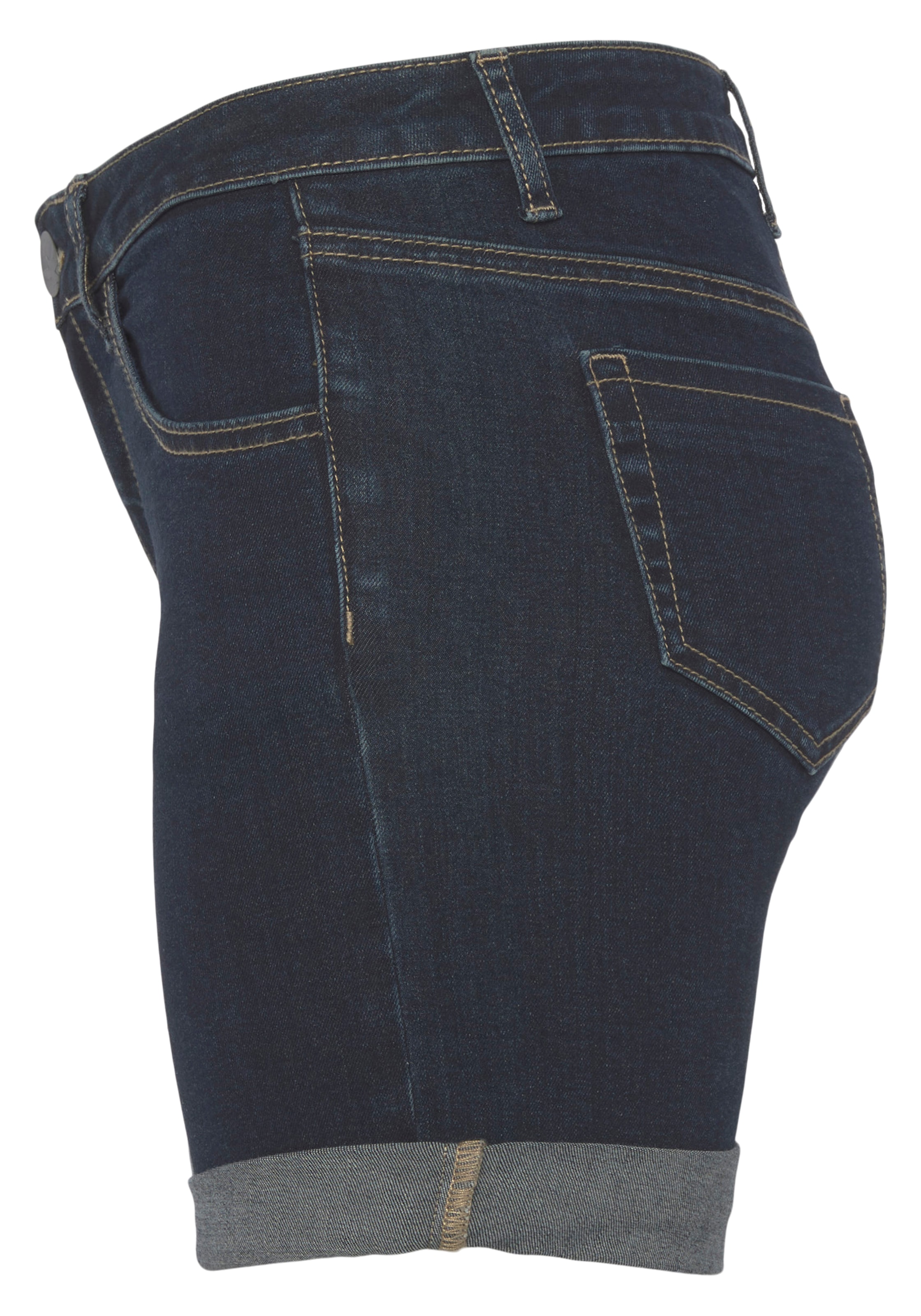 Arizona Jeansshorts »Ultra-Stretch«, Mid-Waist