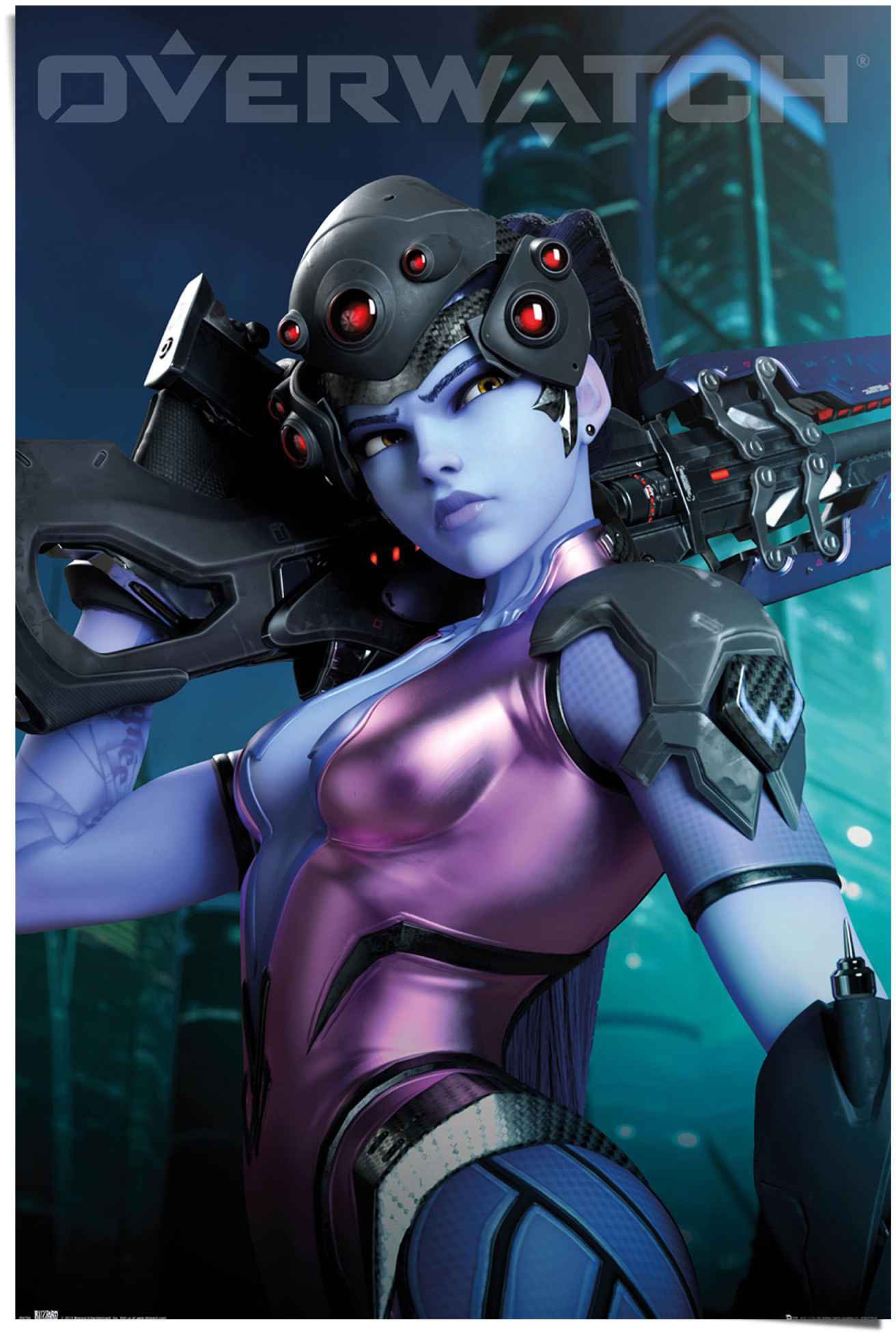 Image of Reinders! Poster »Overwatch Widow Maker - Hero - Shooter - Game«, (1 St.) bei Ackermann Versand Schweiz