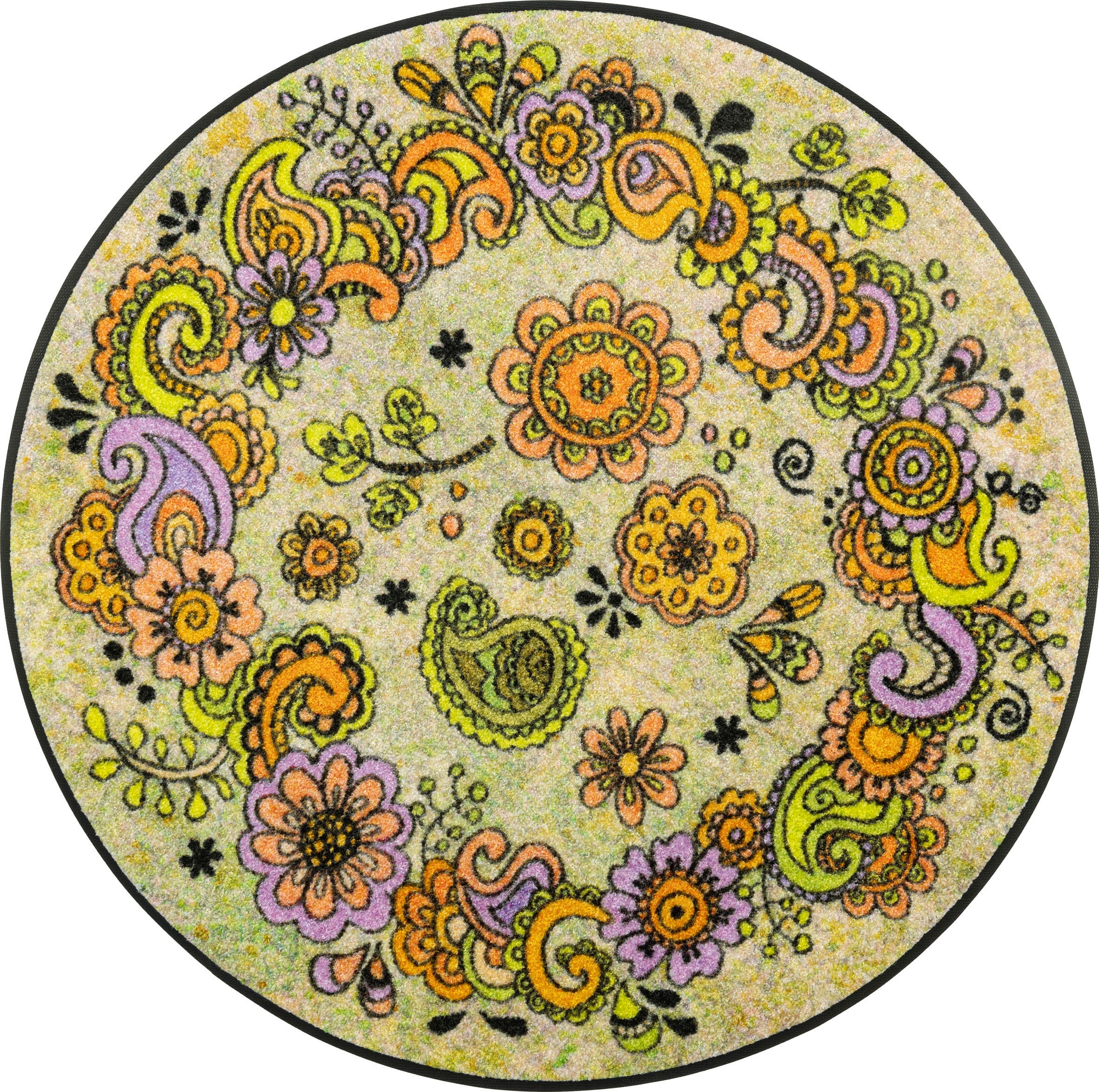 kaufen rechteckig günstig »Happy Flowers«, by wash+dry Kleen-Tex Teppich