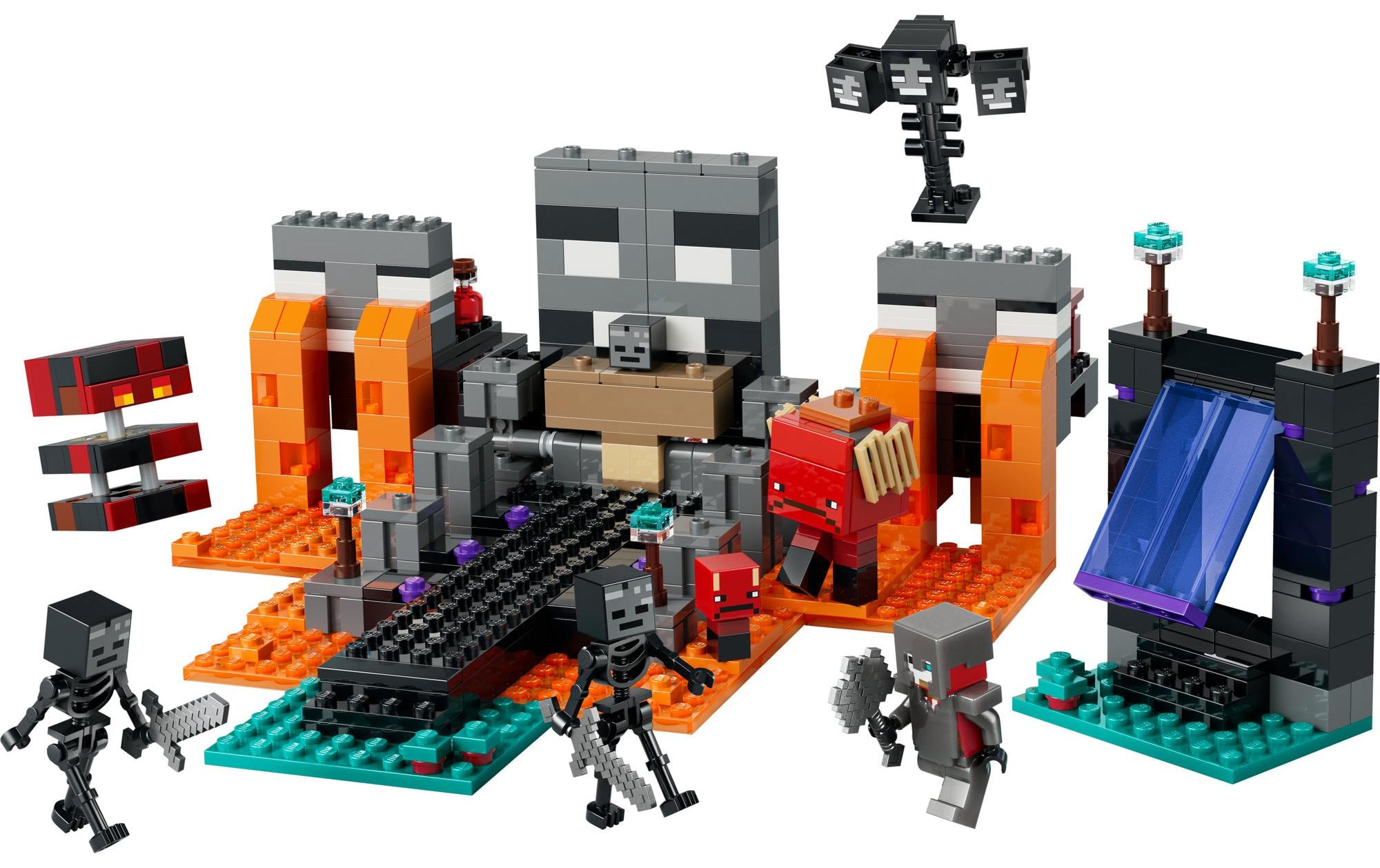   Konstruktionsspielsteine »Minecraft Duell mit dem Wither 21590« Kategorie: Fantasy-Welt