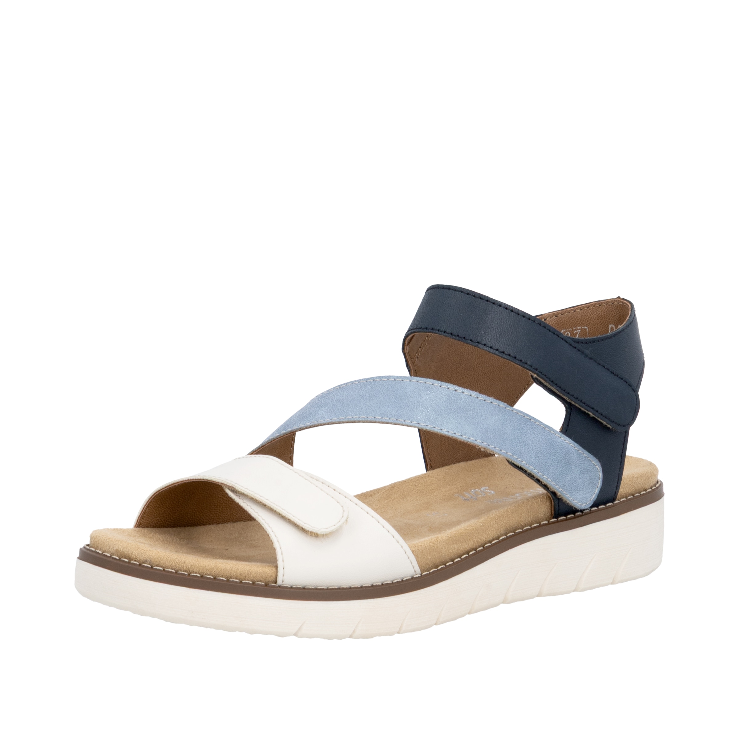 Image of Remonte Sandale Sommerschuh, Klettschuh, Sandalette, Riemchensandale mit Softfussbett