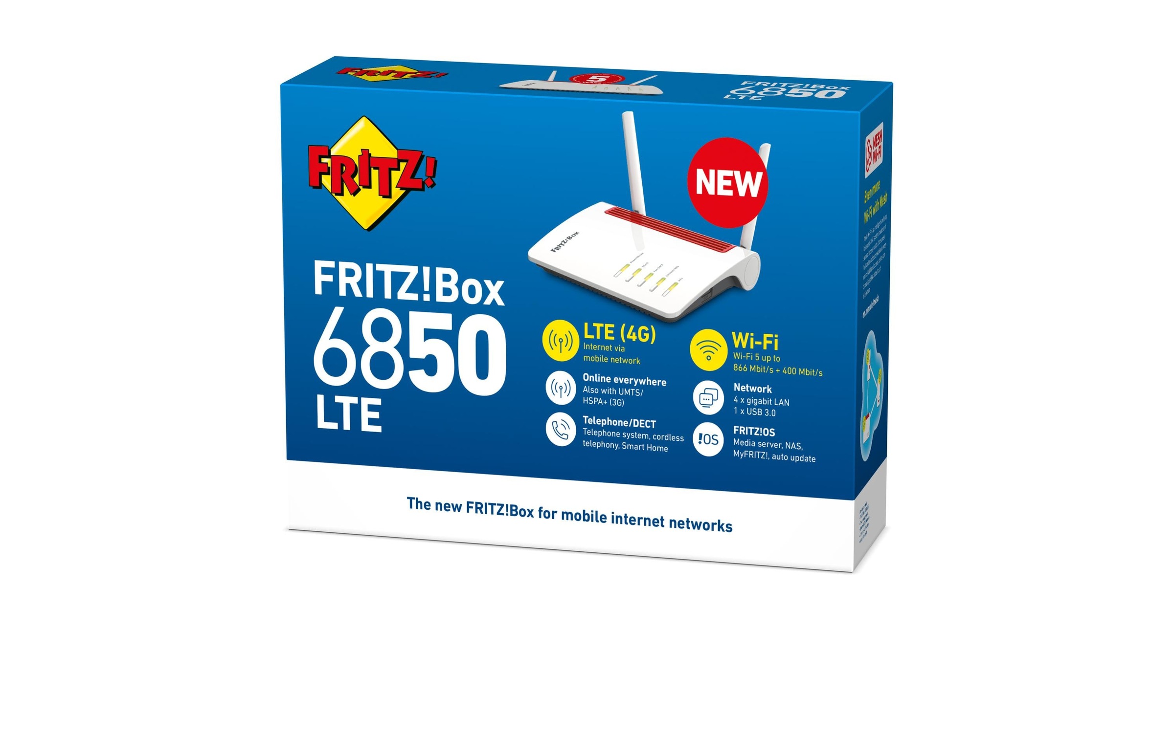   WLAN-Router »FRITZ! LTE-Router FRITZ!Box 6850 LTE International«