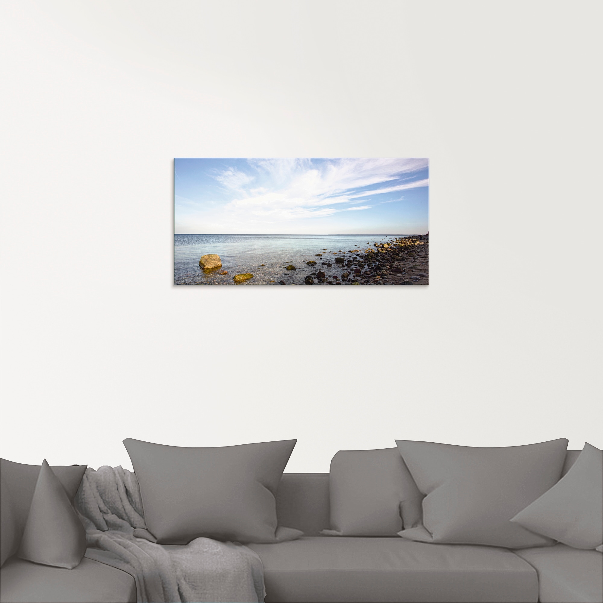 Artland Tableau en verre »Brodtener Ufer« 1 cuis tlg. in verschiedenen Grössen