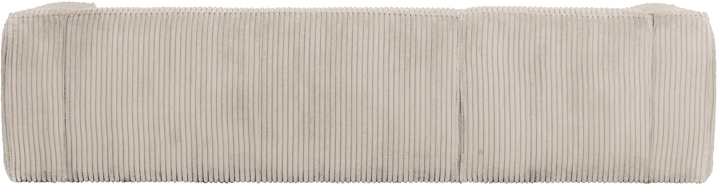 WOOOD Ecksofa »Bean Bezug Links mit hoher Sitzkomfort, H 73 x B 305 x T 96/175 cm« Ripsstoff, Tragkraft 400 kg, Gute Verschleissfestigkeit, pflegeleicht