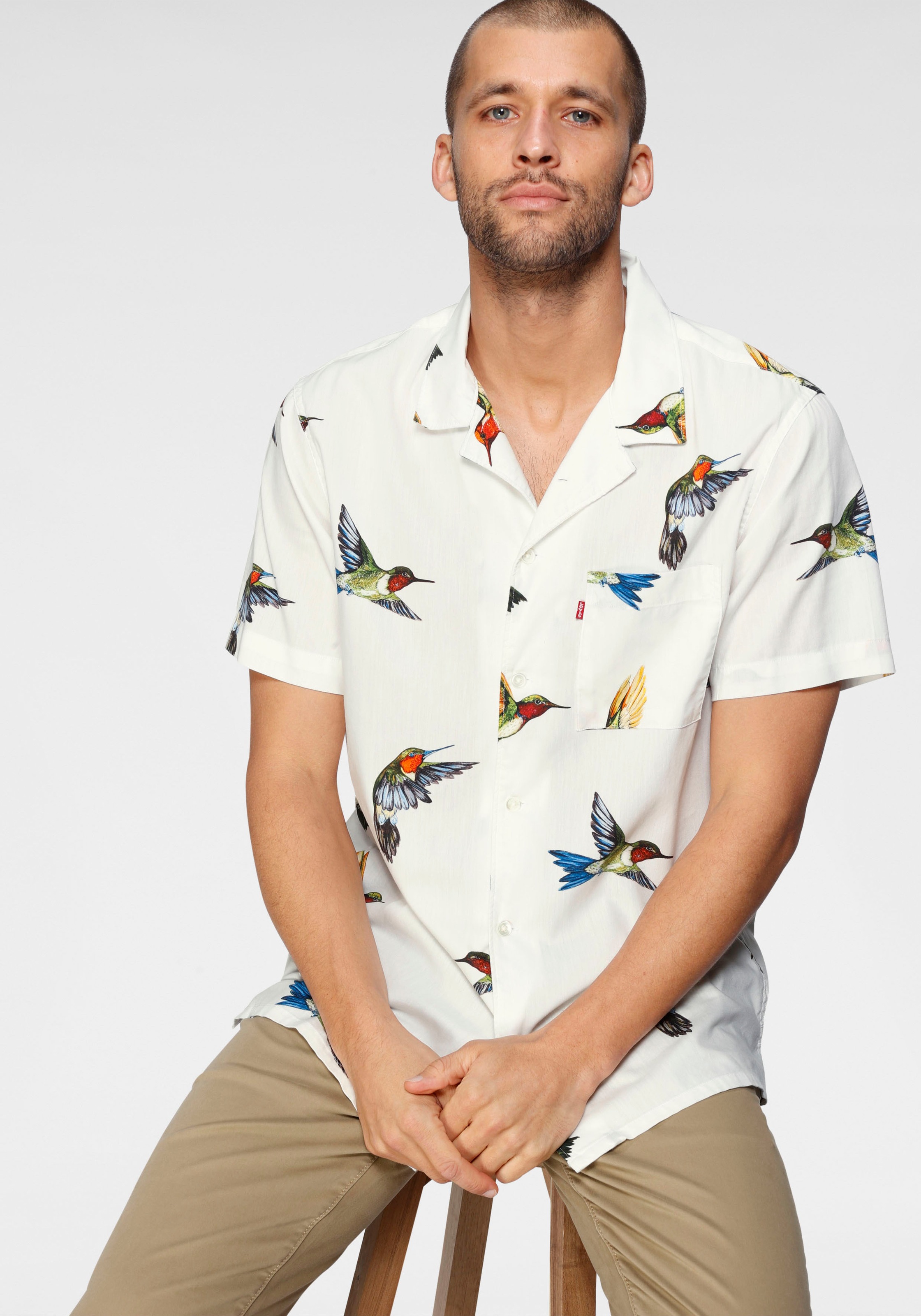 Image of Levi's® Kurzarmhemd »LE CUBANO SHIRT«, mit Alloverprint bei Ackermann Versand Schweiz
