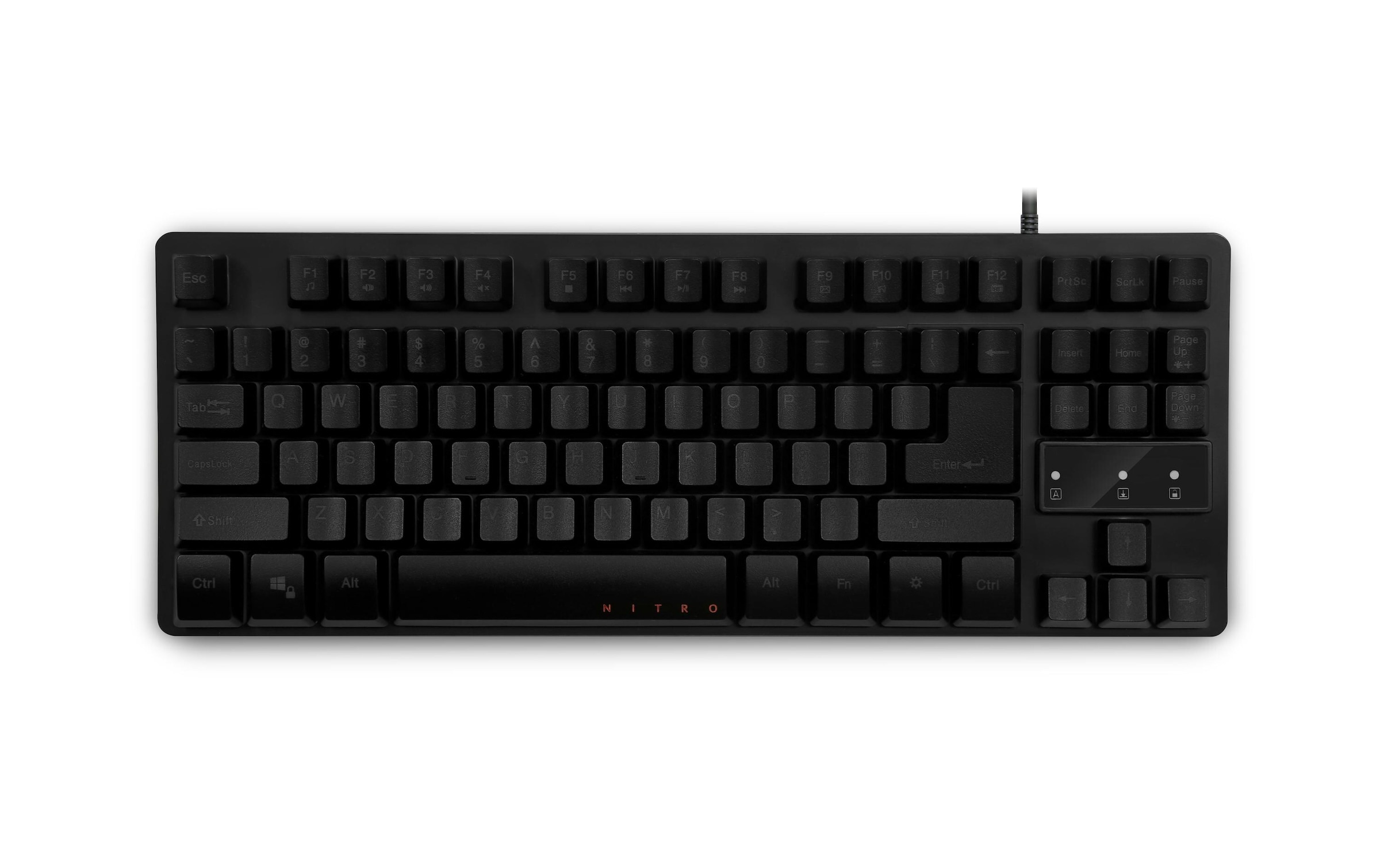 Acer Gaming-Tastatur »Nitro NKW120«, (Ziffernblock)