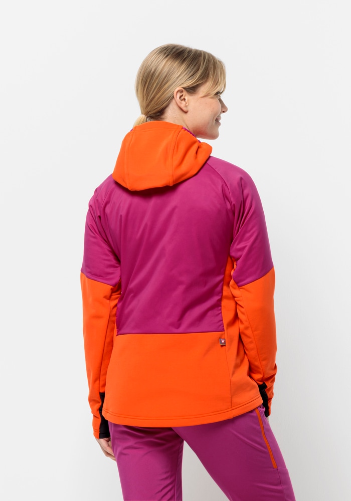 Jack Wolfskin Funktionsjacke »ALPSPITZE INS HYBRID W«, mit Kapuze