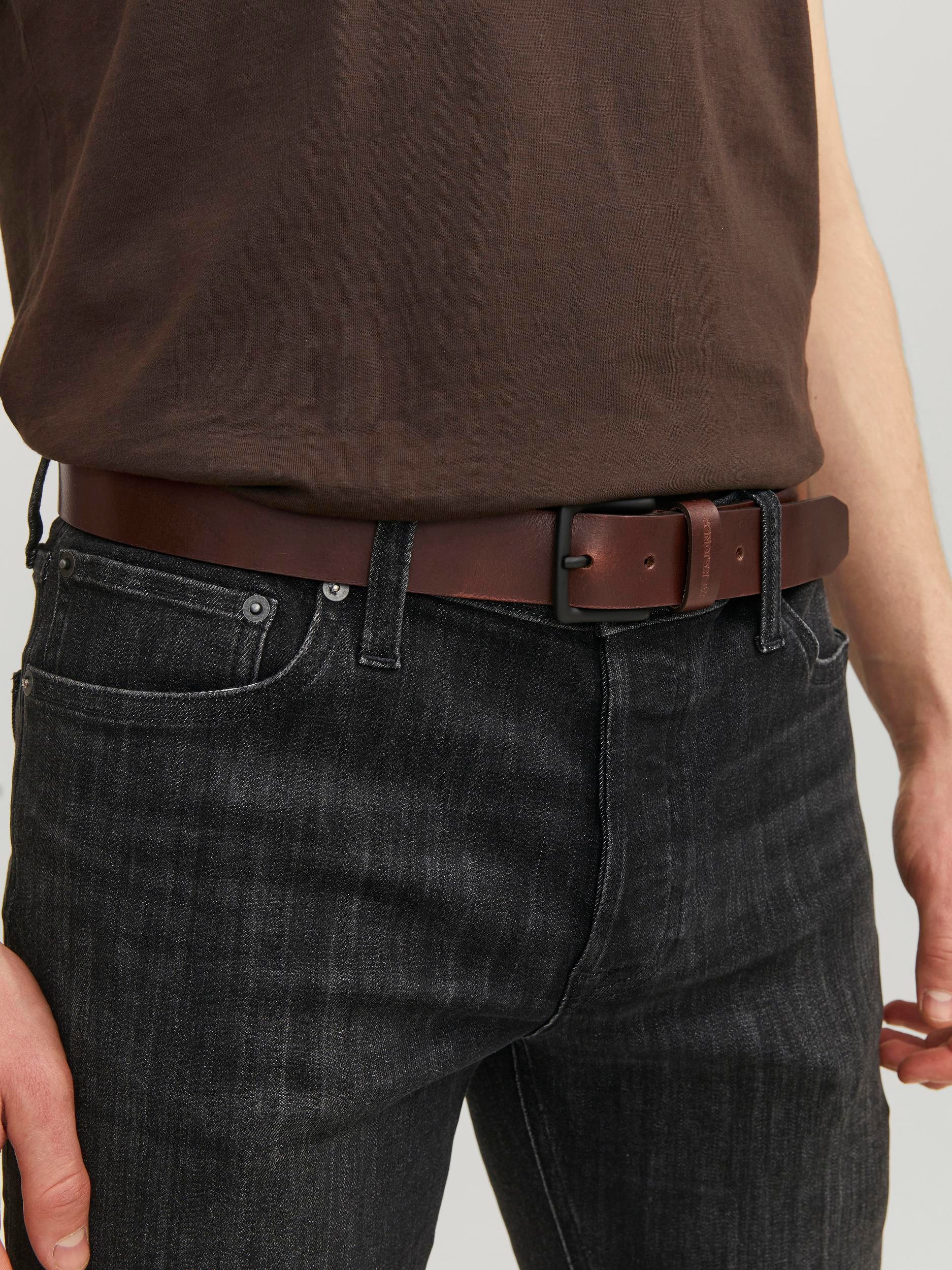 Jack & Jones Ledergürtel »JACROMA LEATHER BELT NOOS«