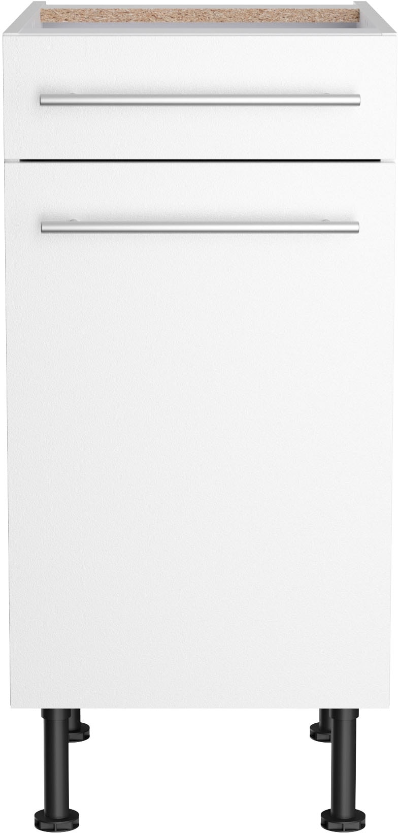 KOCHSTATION Armoire basse »KS-Bern2« Breite 40 cm, 1 Tür, 1 Schubkasten, 1 Einlegeboden