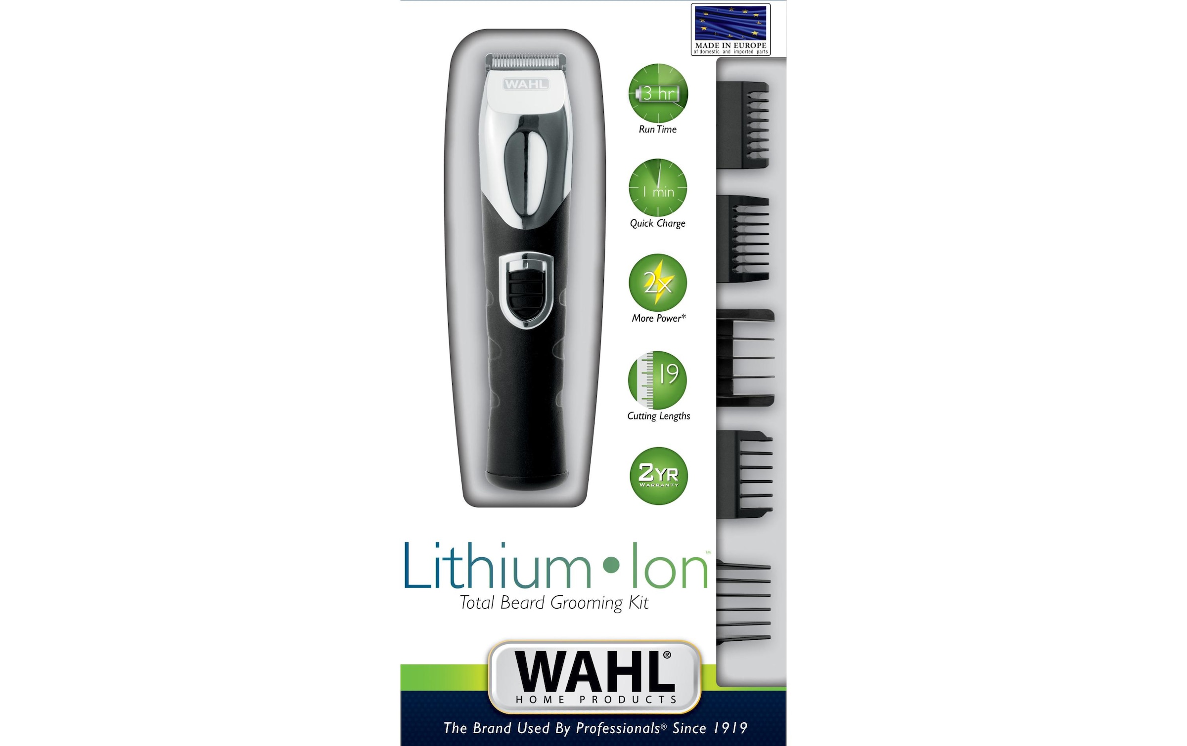 Wahl Haar- und Bartschneider »Lithium Total Beard Grooming Kit«