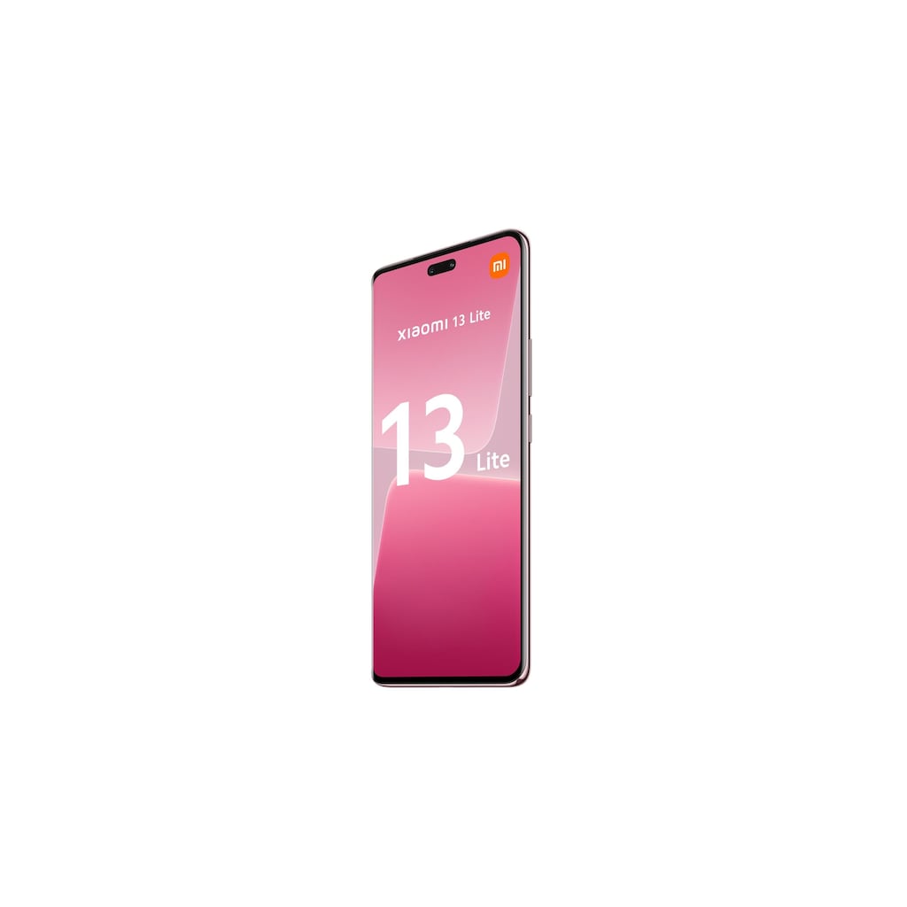 Xiaomi Smartphone »Xiaomi 13 Lite 128 GB Pink«, rosa, 16,57 cm/6,55 Zoll, 128 GB Speicherplatz, 50 MP Kamera