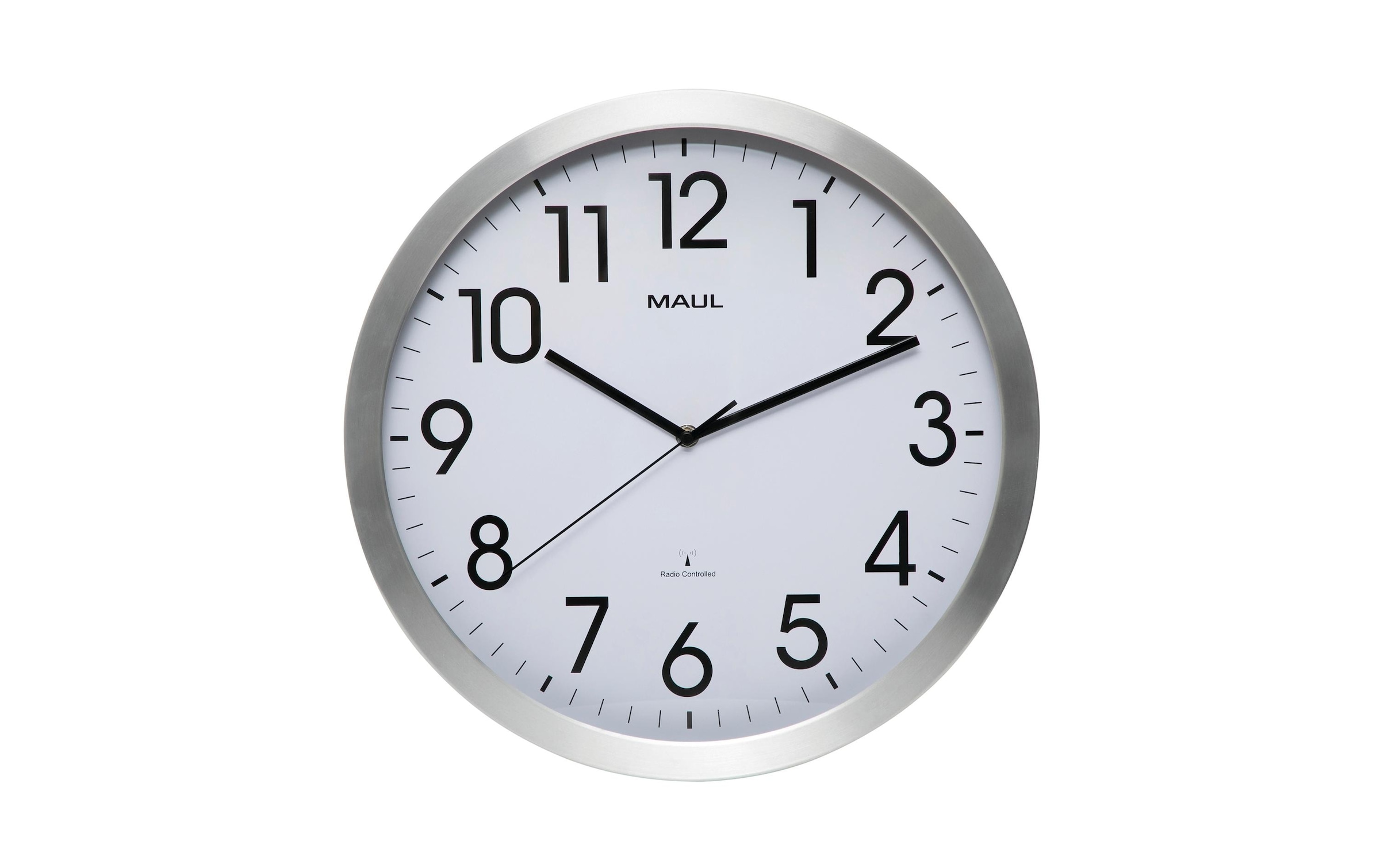 Image of Maul Wanduhr "Wanduhr MAULmove, Silber"