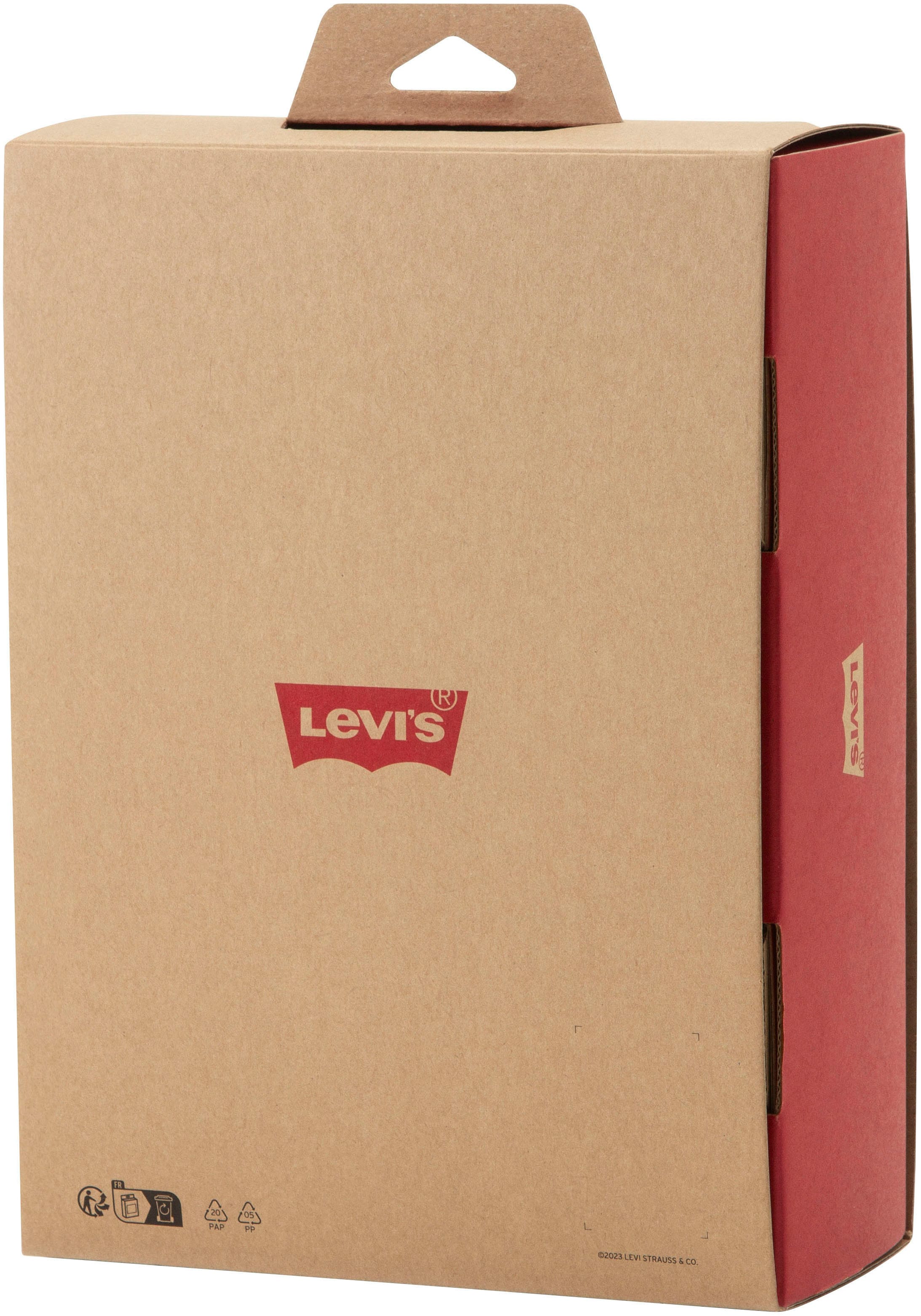 Levi's® Strickmütze »HOLIDAY GIFT S«, (2 St.), und Schal im Set