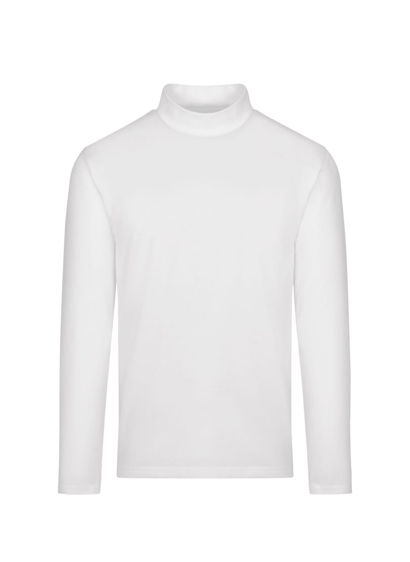 Trigema T-shirt à manches longues »TRIGEMA Langarm Shirt mit Stehkragen« 1 cuis