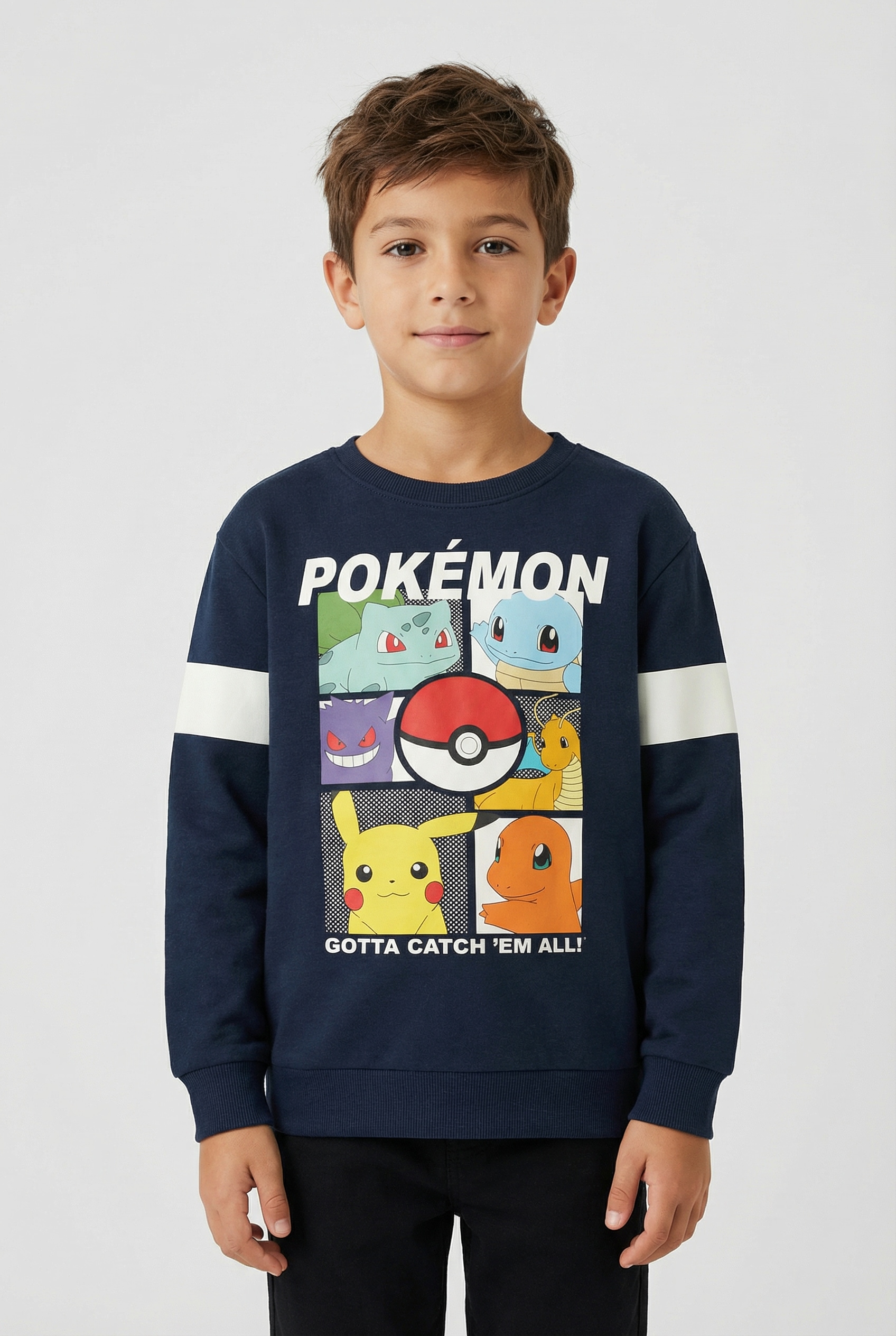 Image of Name It Sweatshirt "NMMJUSSY POKEMON NREG SWEAT BRU NOOS SKY"