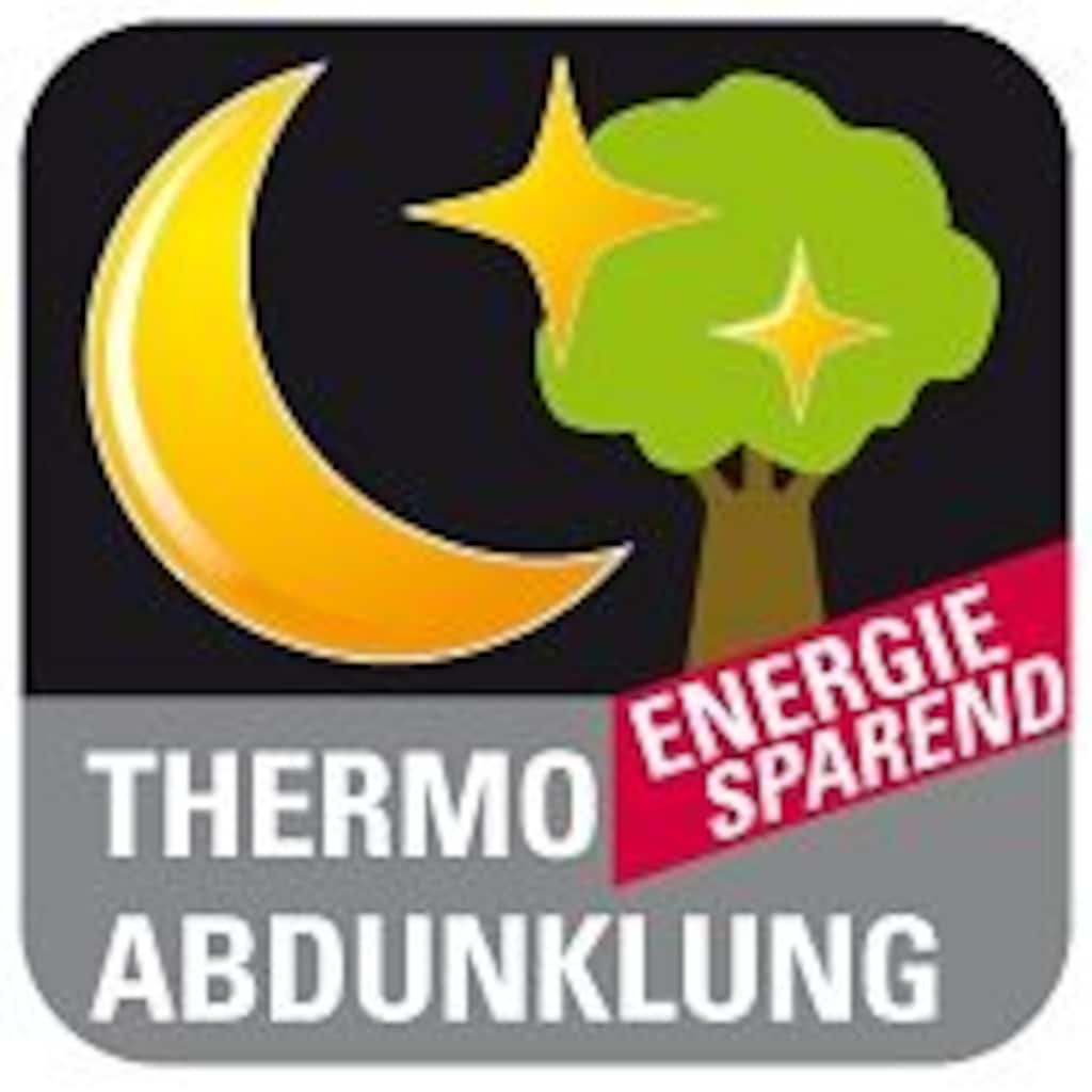 GARDINIA Plissee »Easyfix Thermo-Plissee mit 2 Bedienschienen Energiesparend«, verdunkelnd, energiesparend, ohne Bohren, verspannt