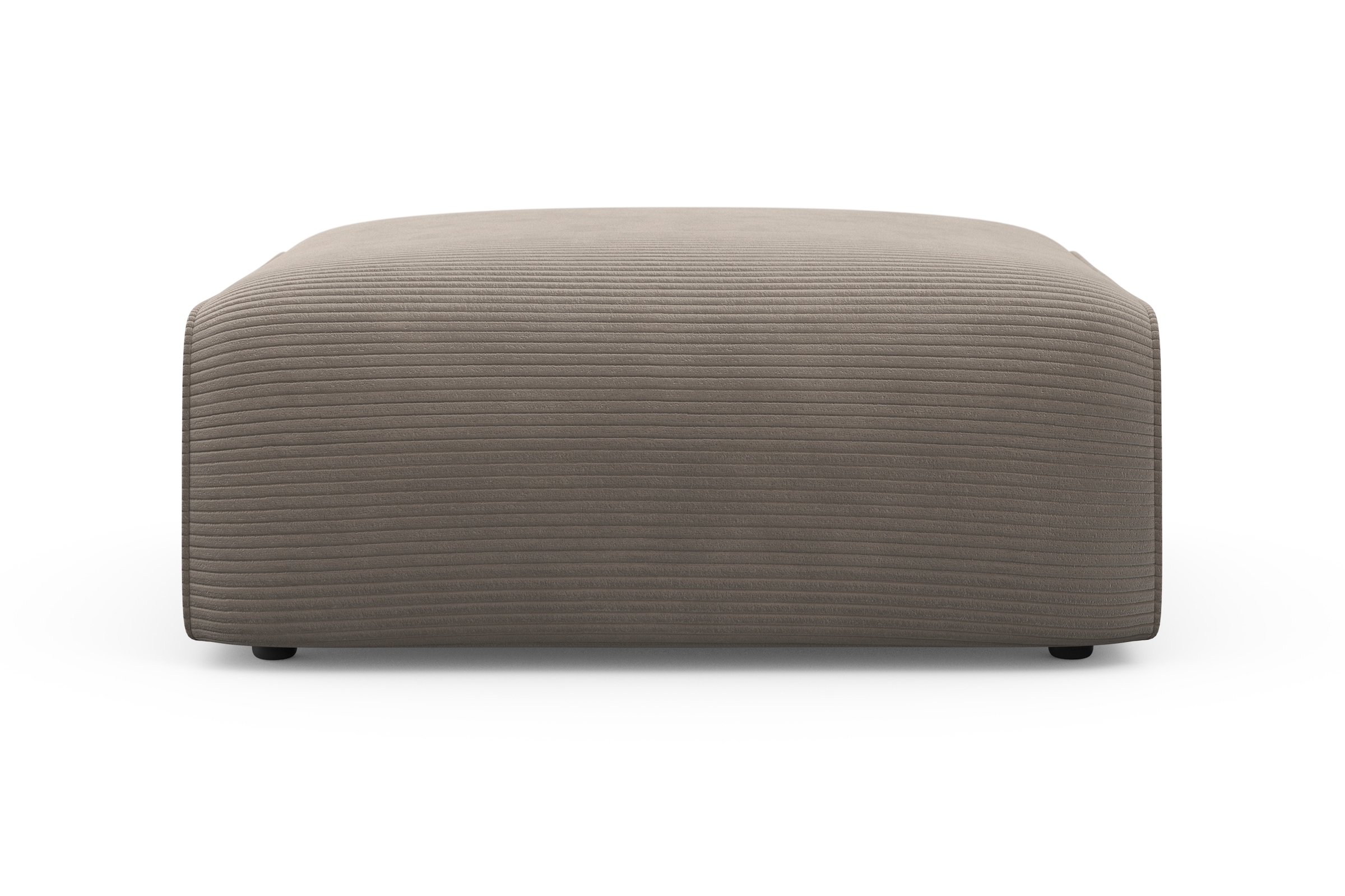 RAUM.ID Polsterhocker »Merid Sitzhocker, Masse B/T/H: 97/97/43 cm« als Modul oder separat verwendbar, für individuelle Zusammenstellung